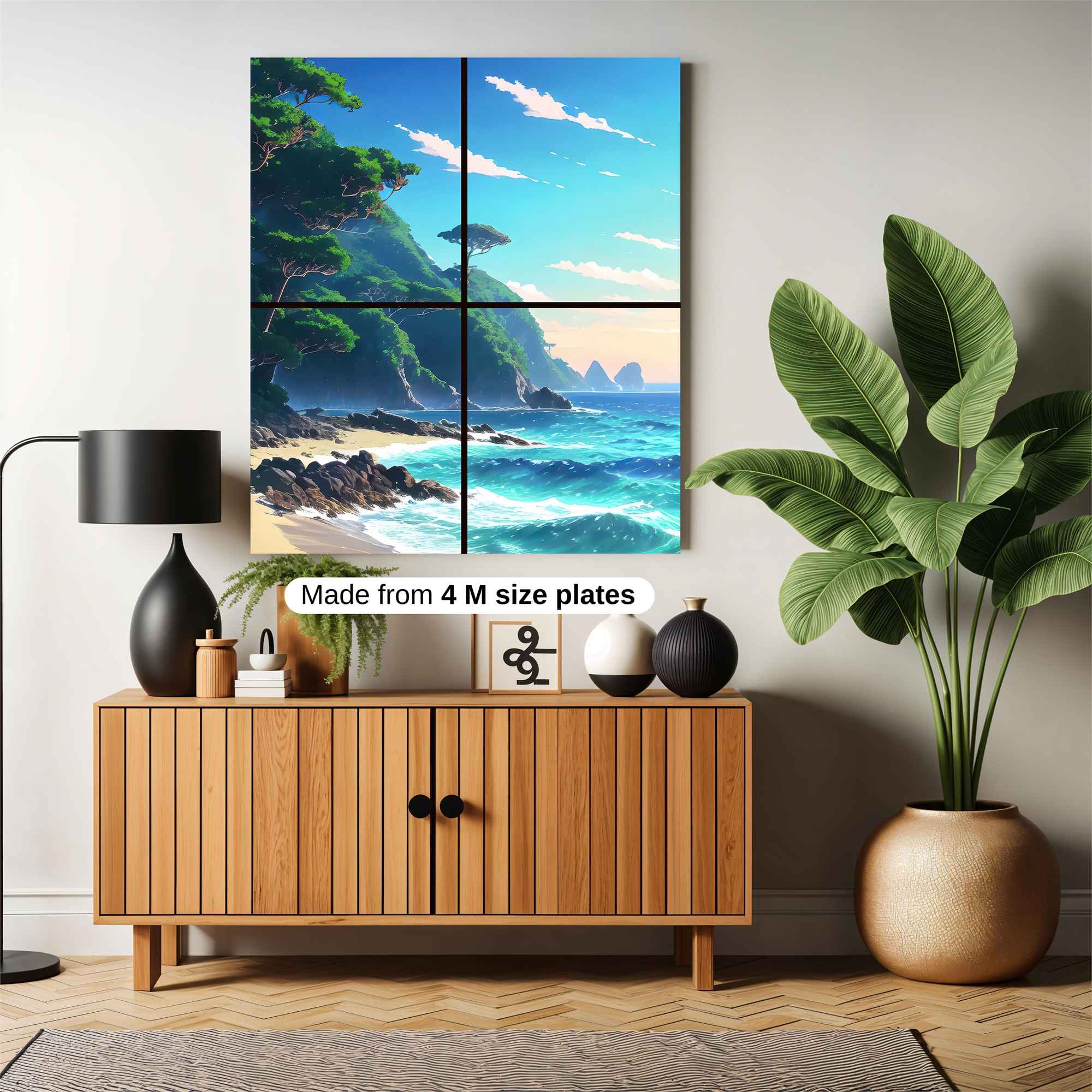 Island Serenity Safe Wall Magnetic / M
