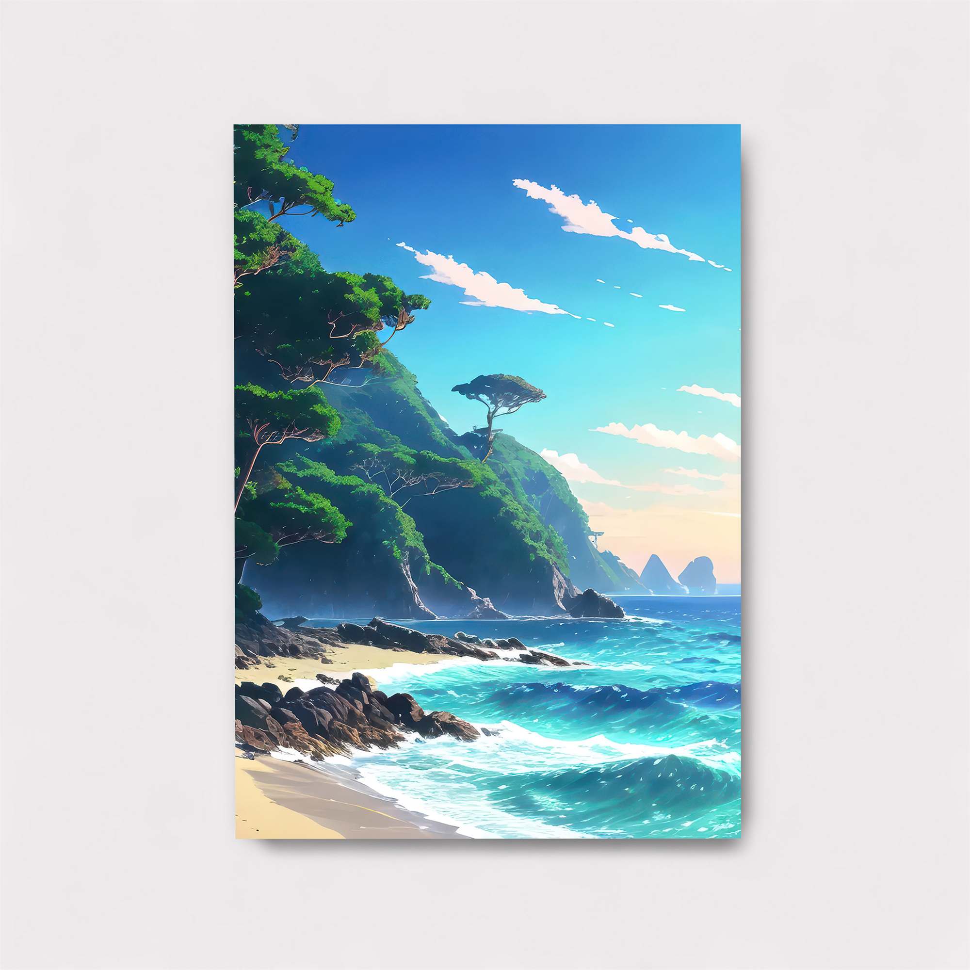 Island Serenity Safe Wall Magnetic / M