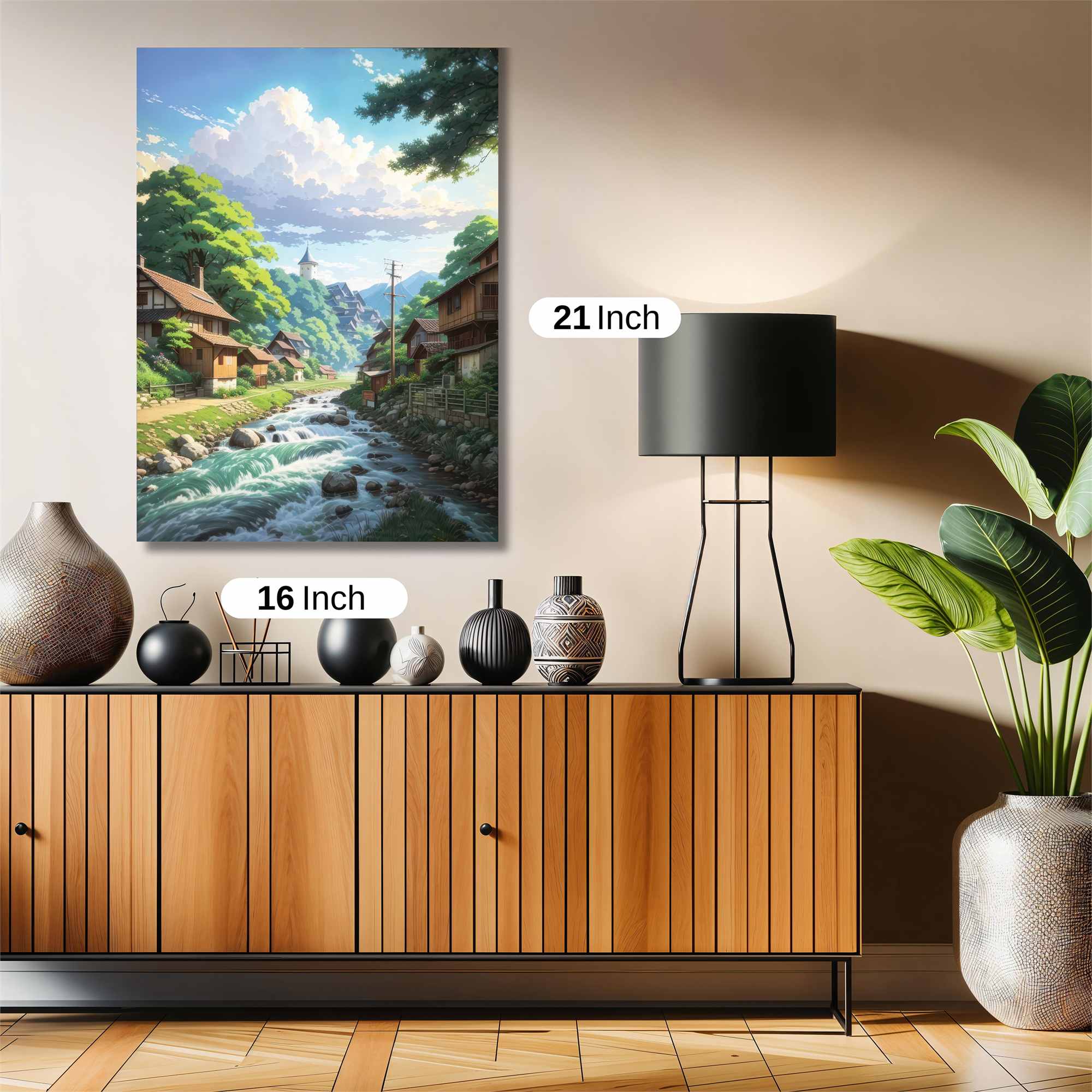 Village Serenity Safe Wall Magnetic / M