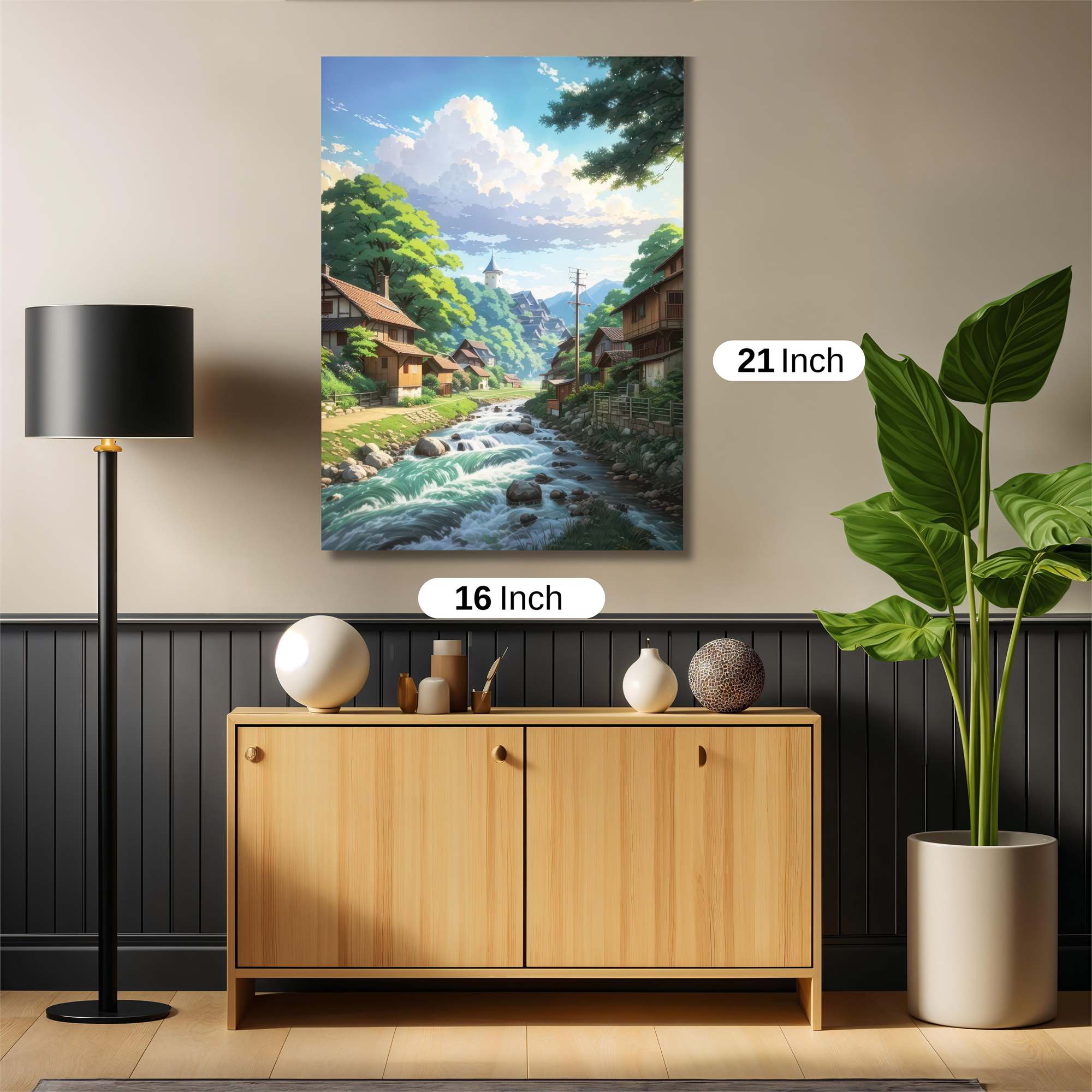 Village Serenity Safe Wall Magnetic / M