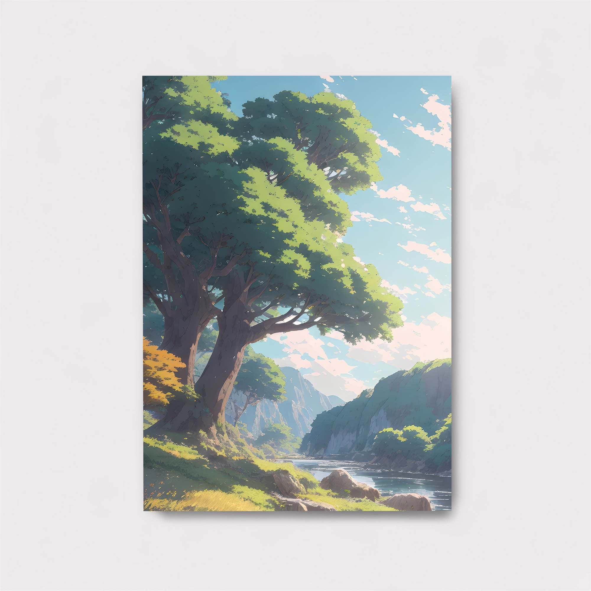 Sunlit Serenity Safe Wall Magnetic / M