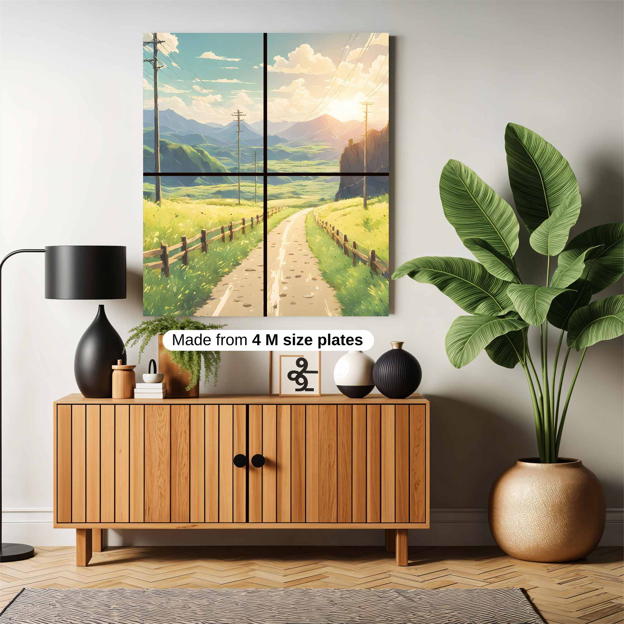 Sunrise Serenity Safe Wall Magnetic / M