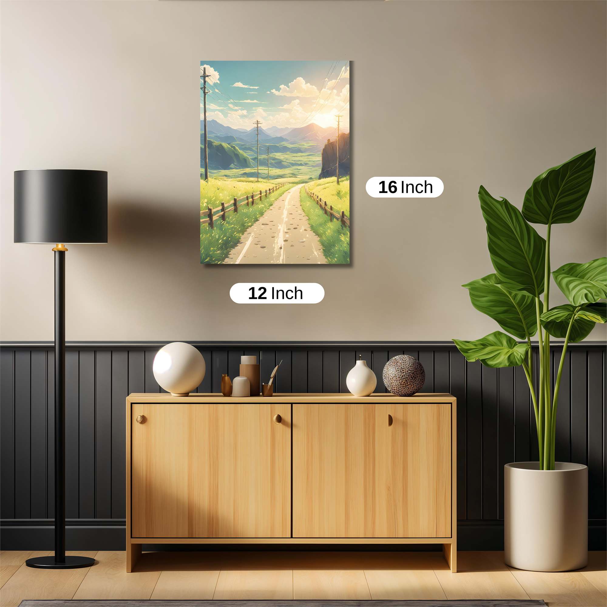 Sunrise Serenity Safe Wall Magnetic / M