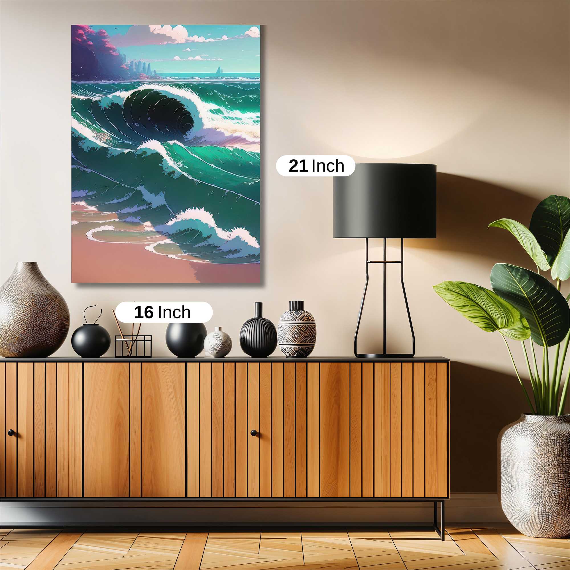 Ocean Whimsy Safe Wall Magnetic / M