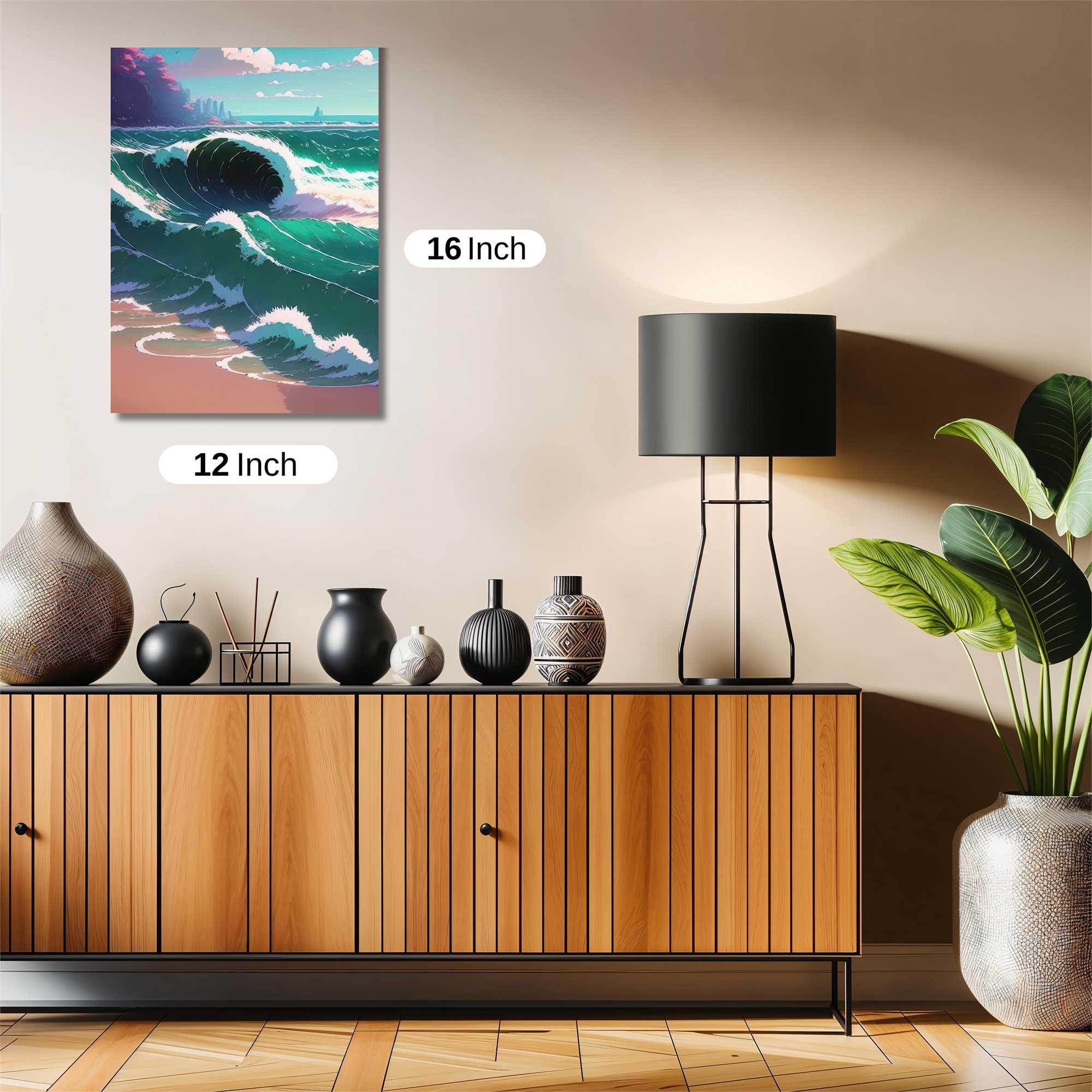 Ocean Whimsy Safe Wall Magnetic / M