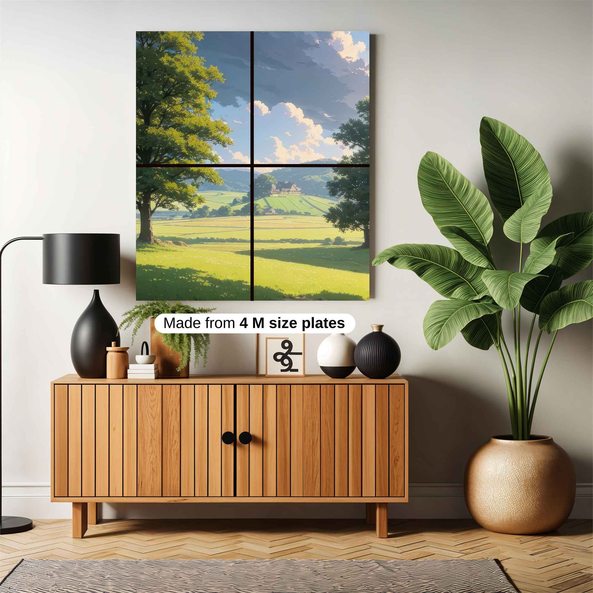 Pastoral Serenity Safe Wall Magnetic / M