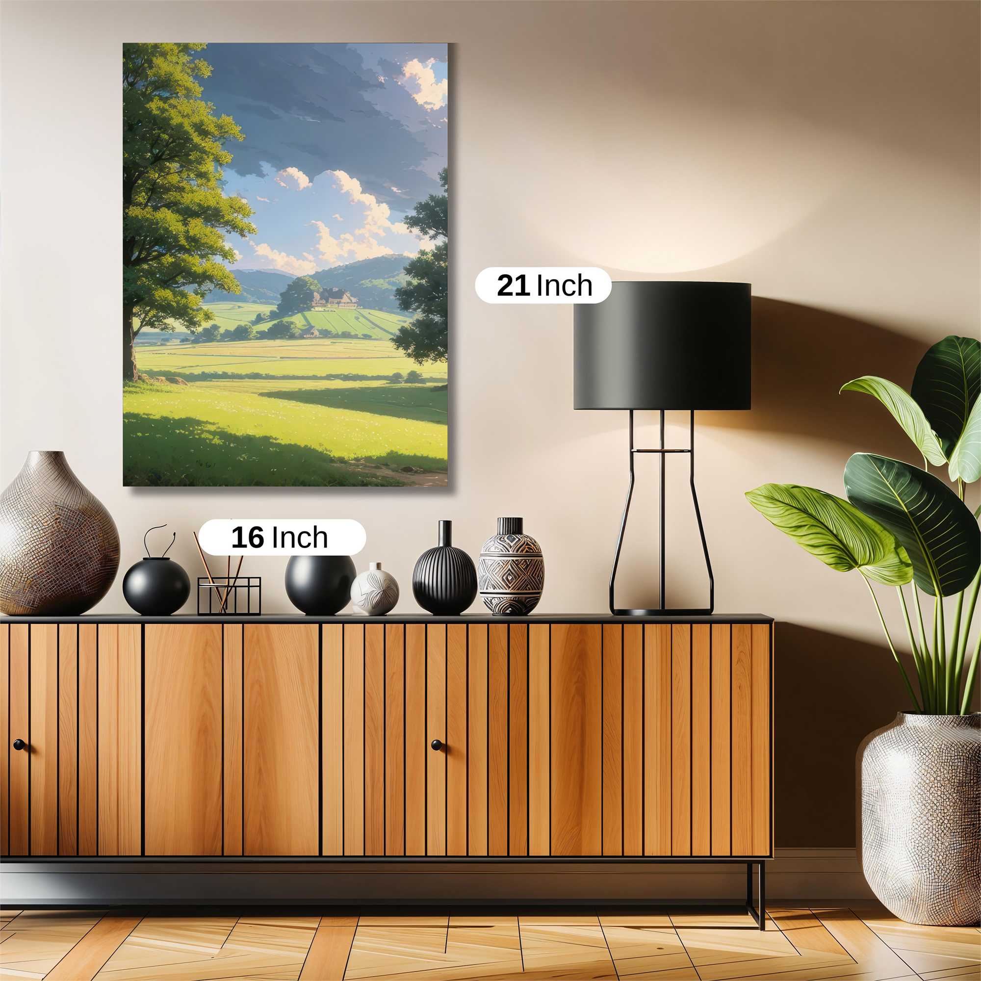 Pastoral Serenity Safe Wall Magnetic / M