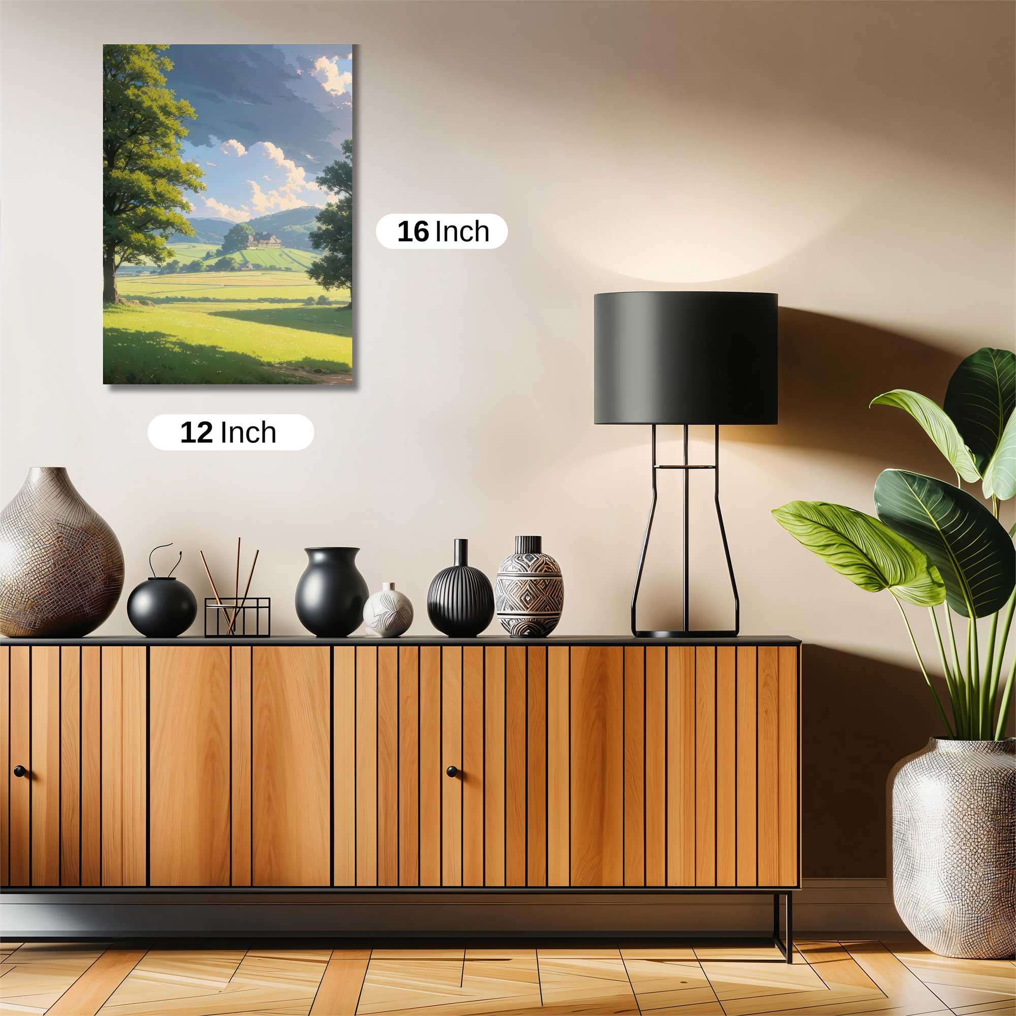 Pastoral Serenity Safe Wall Magnetic / M