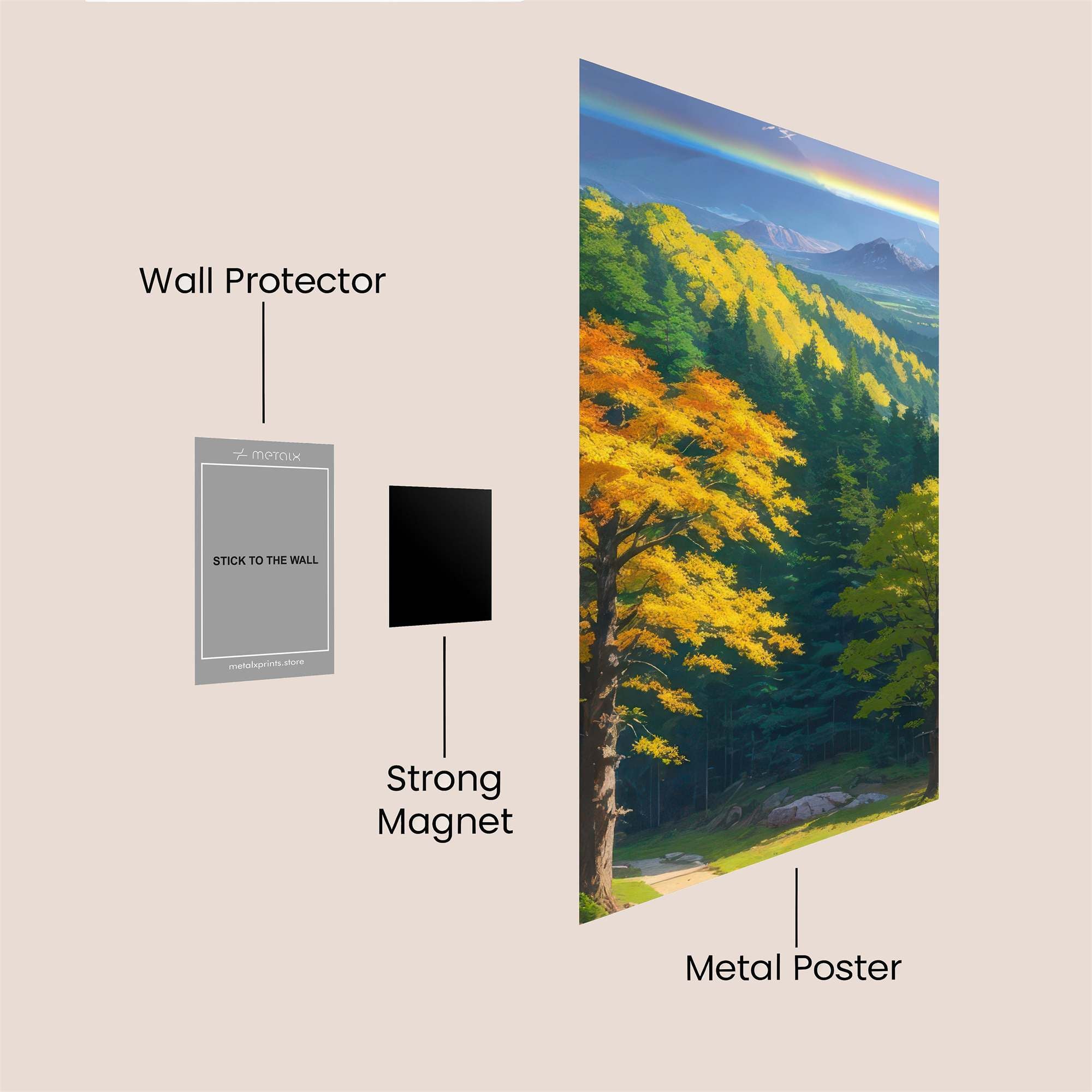 Autumn Serenity Safe Wall Magnetic / M