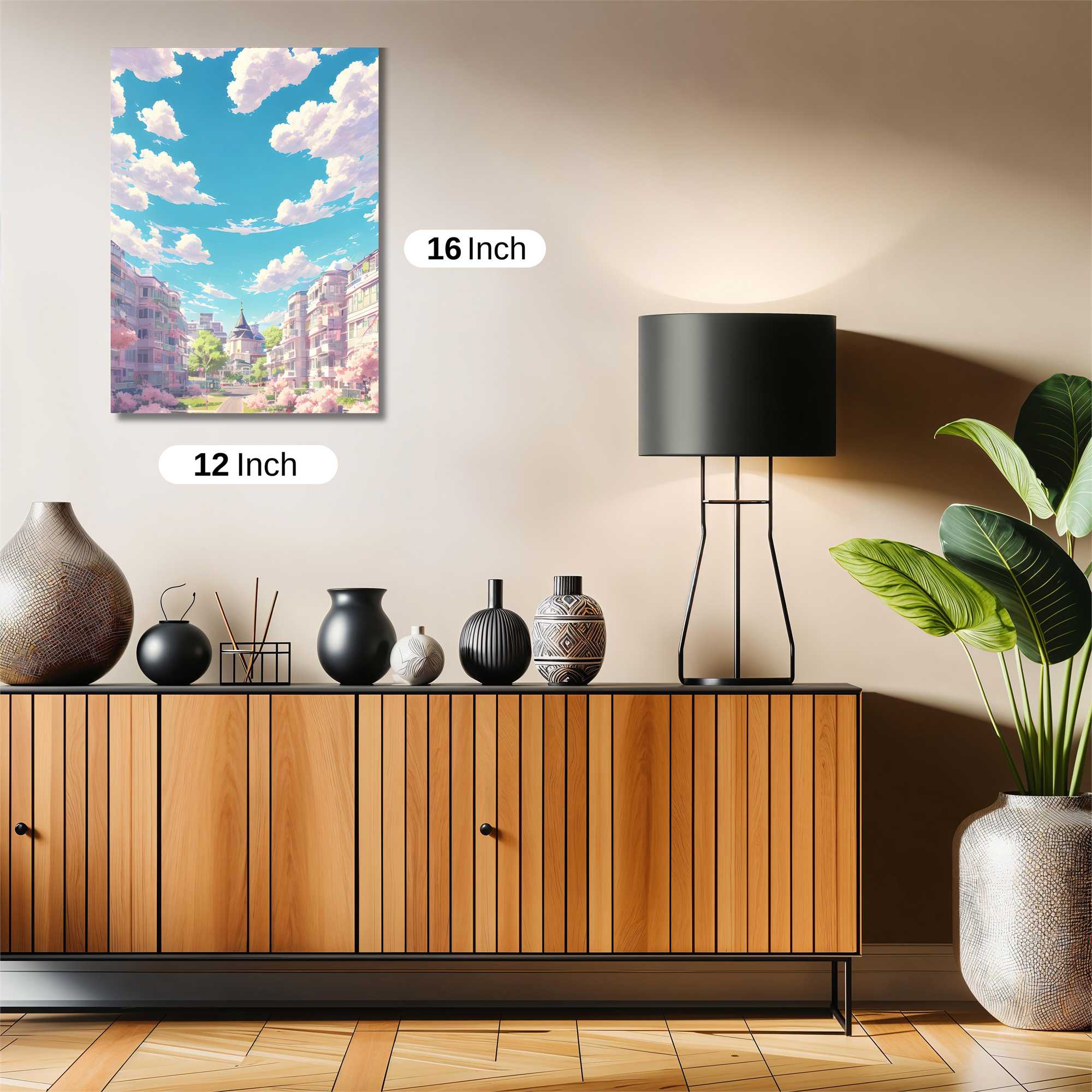 Skyward Serenity Safe Wall Magnetic / M