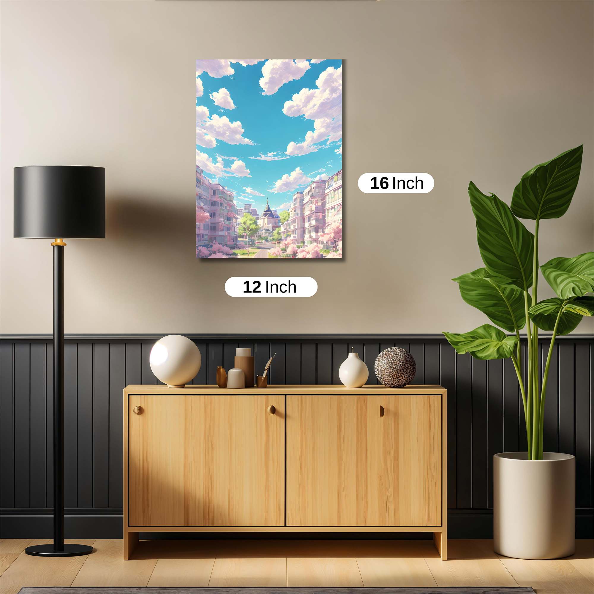 Skyward Serenity Safe Wall Magnetic / M