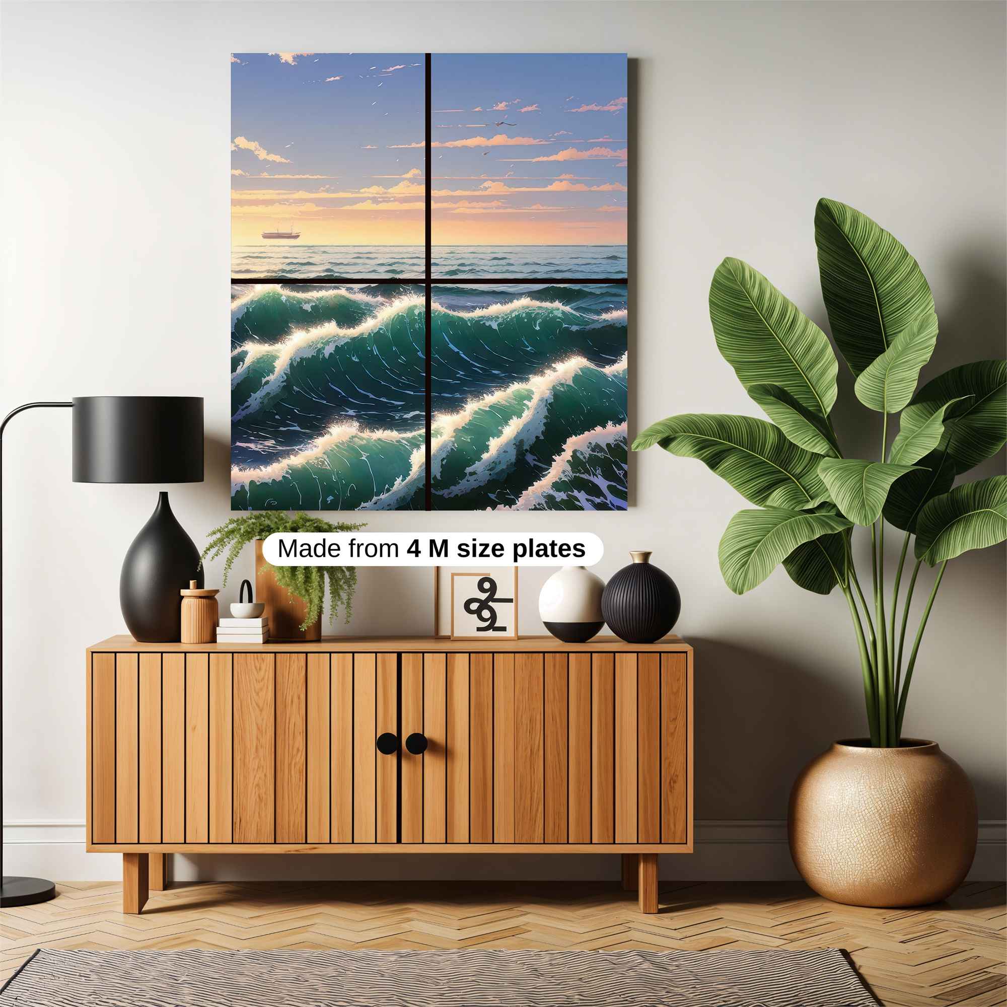 Oceanic Serenity Safe Wall Magnetic / M