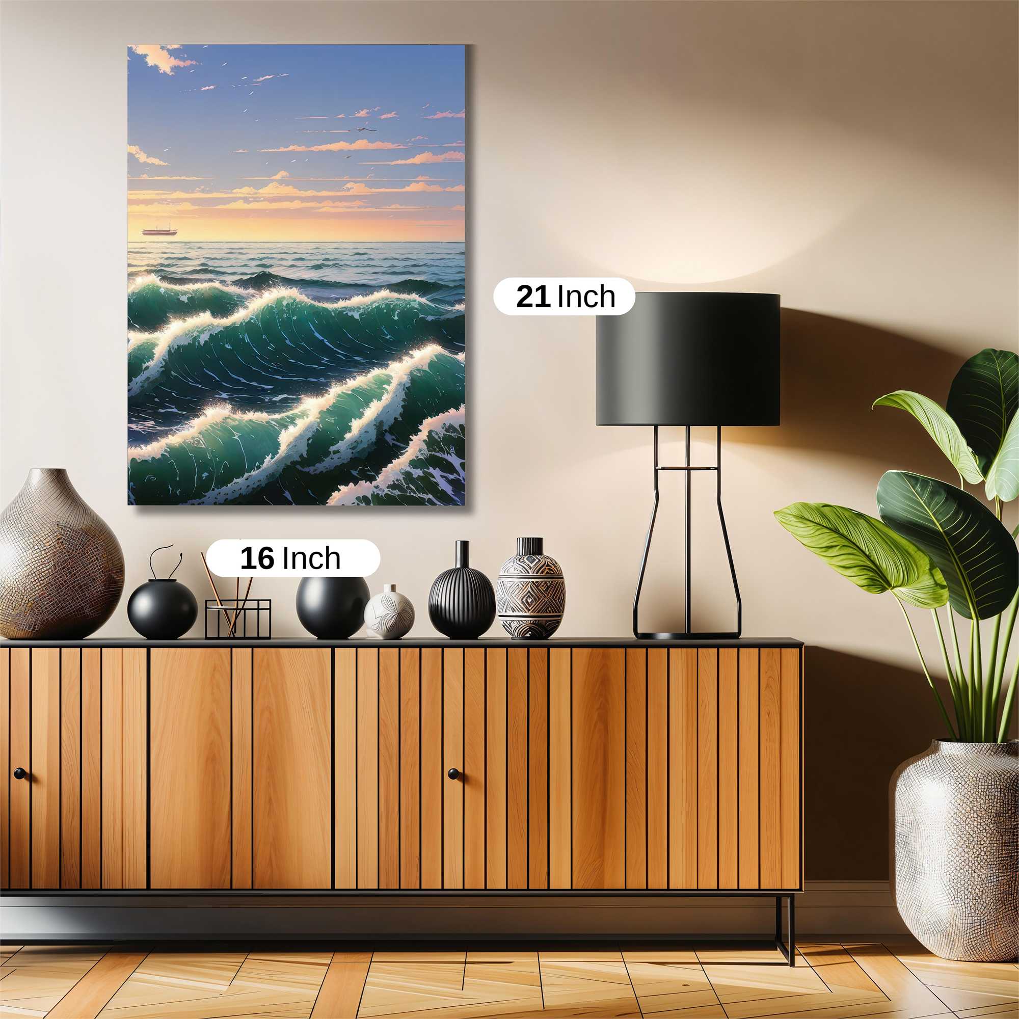 Oceanic Serenity Safe Wall Magnetic / M