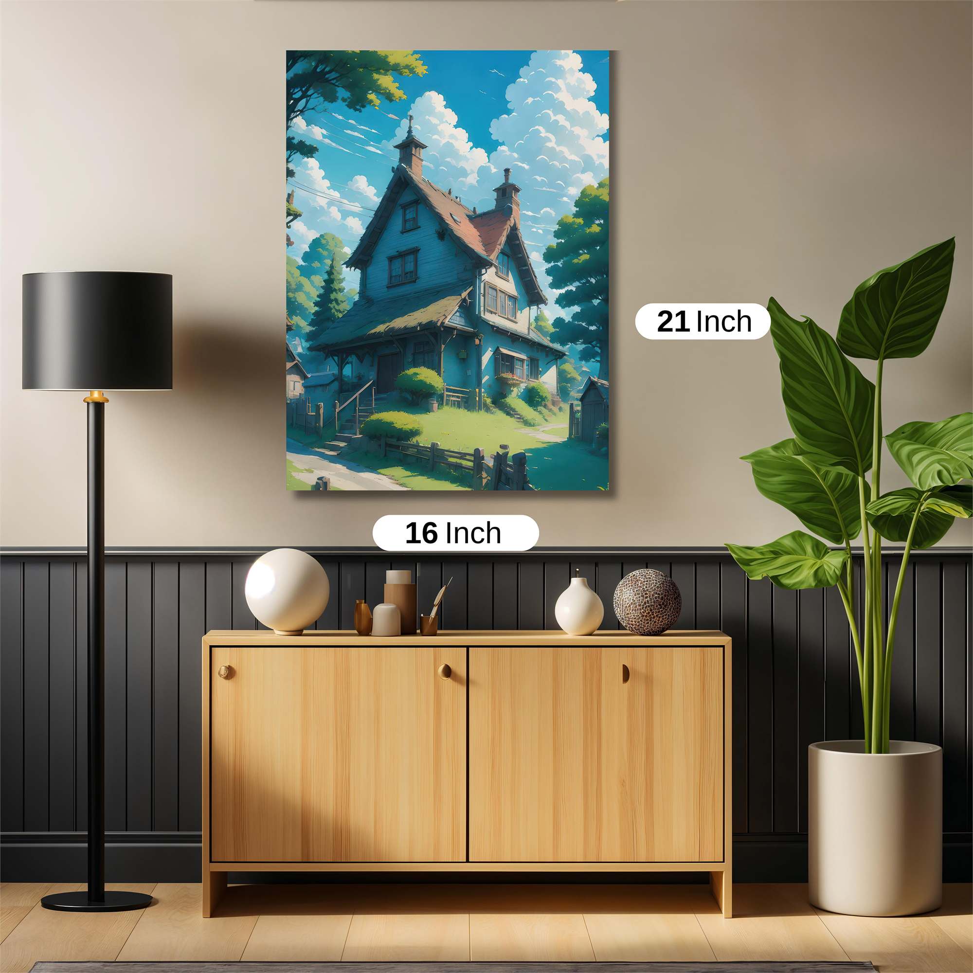 Cottage Bliss Safe Wall Magnetic / M