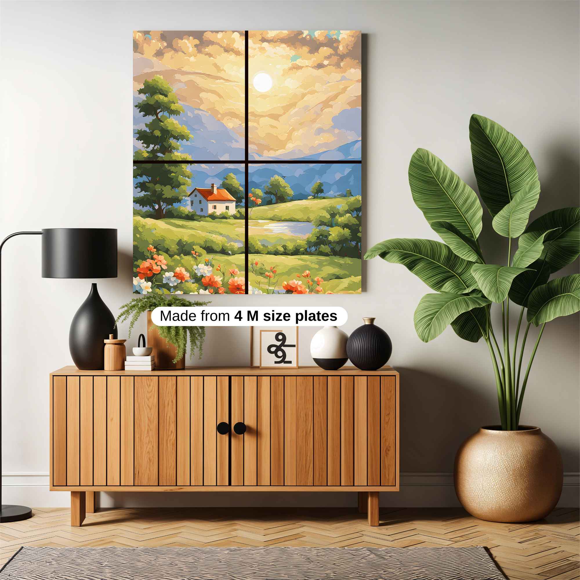 Sunset Serenity Safe Wall Magnetic / M
