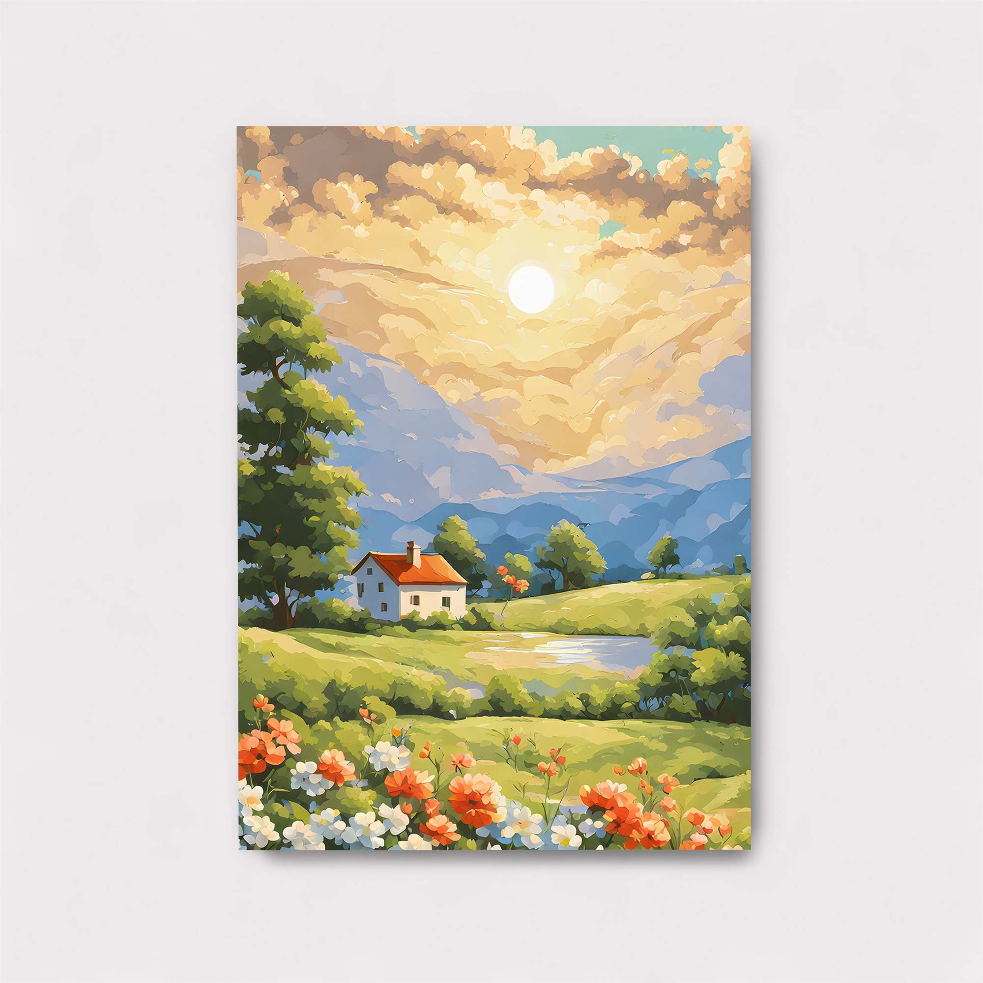Sunset Serenity Safe Wall Magnetic / M