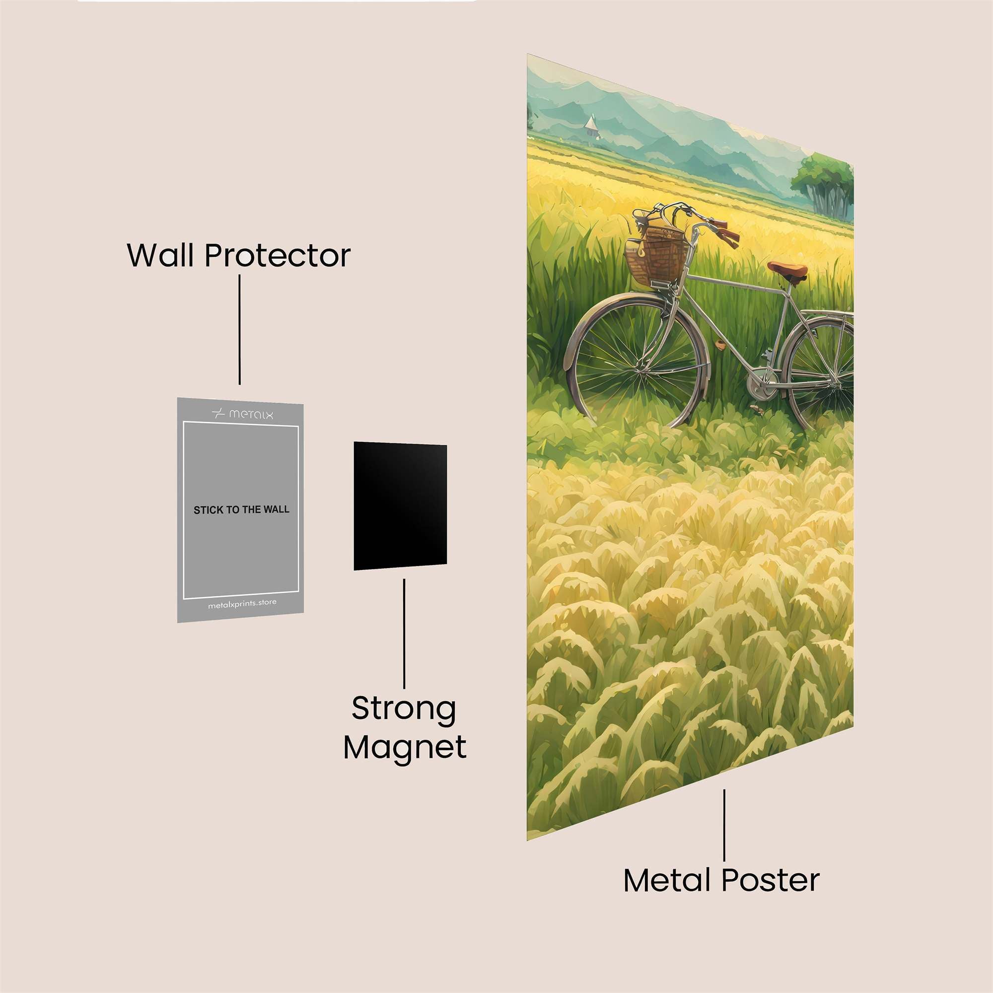 Harvest Serenity Safe Wall Magnetic / M