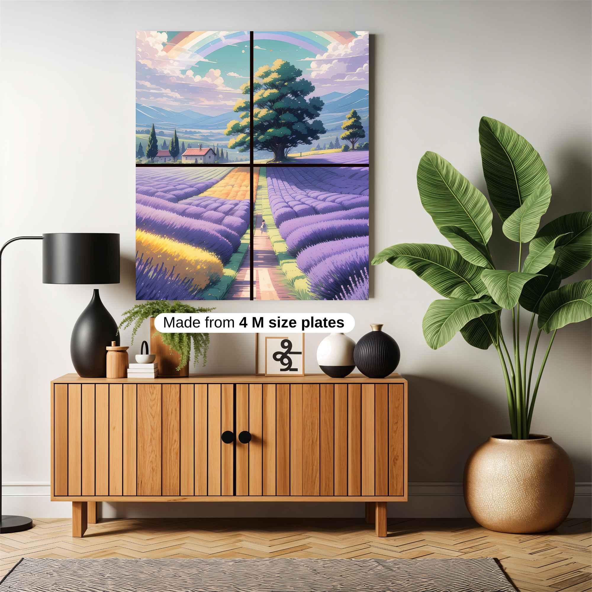 Rainbow Serenity Safe Wall Magnetic / M
