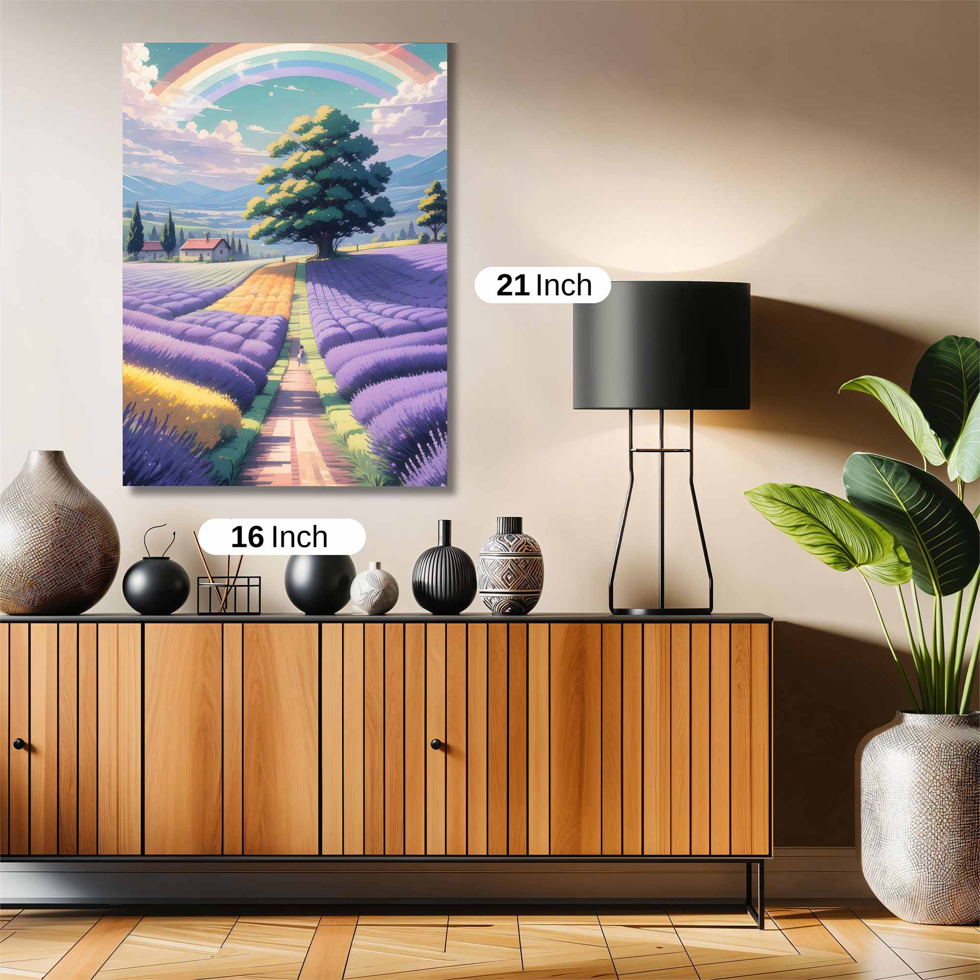 Rainbow Serenity Safe Wall Magnetic / M