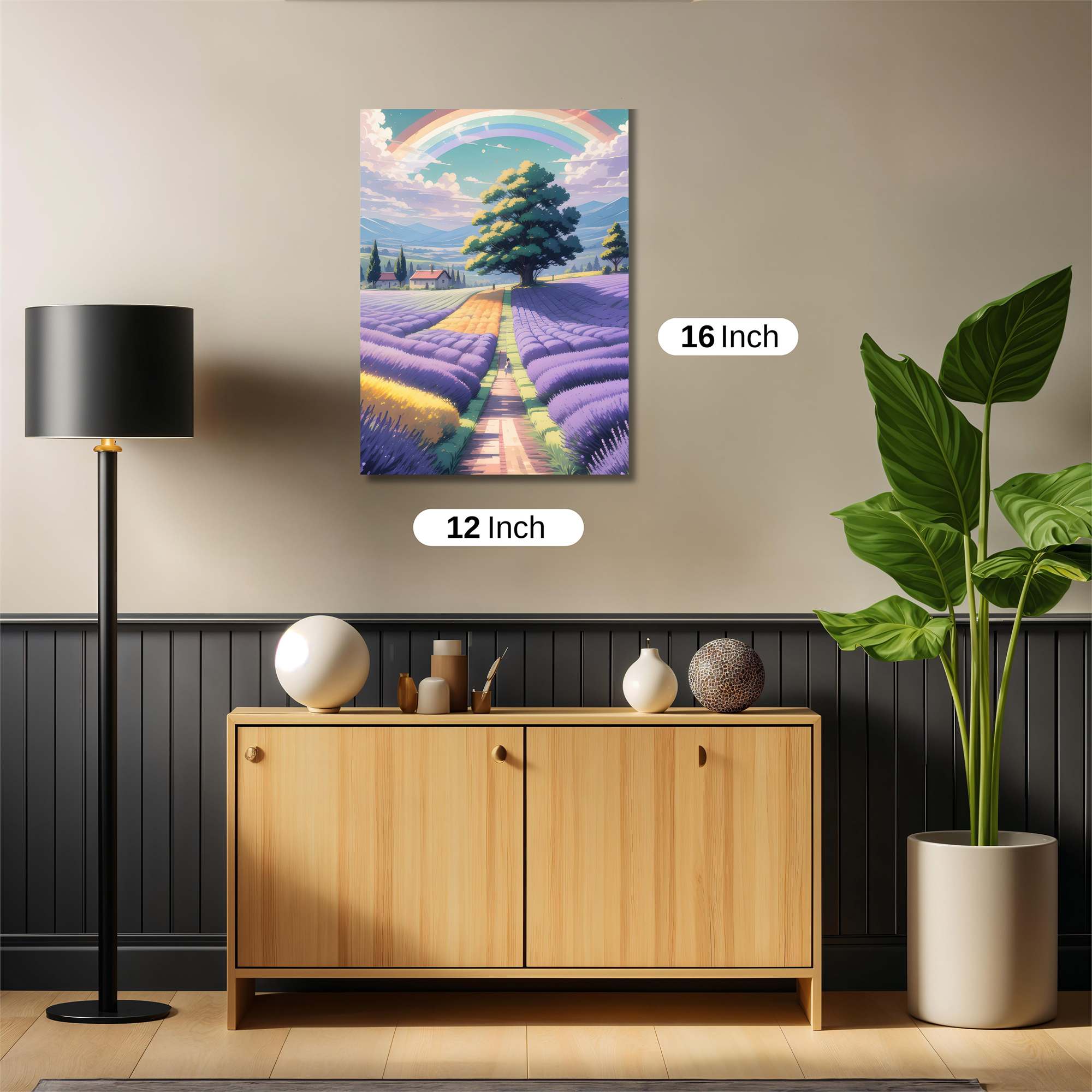 Rainbow Serenity Safe Wall Magnetic / M