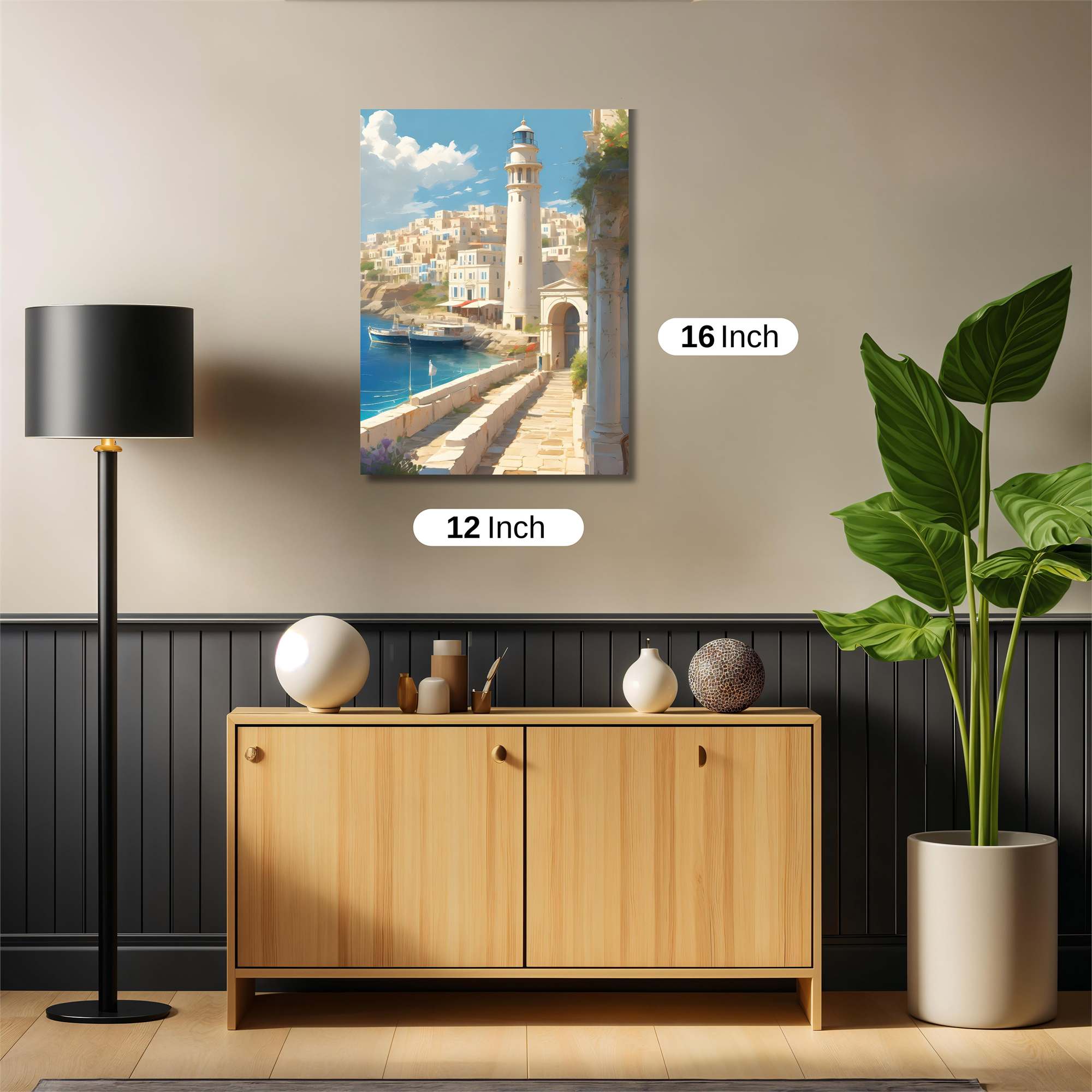Lighthouse Serenity Safe Wall Magnetic / M