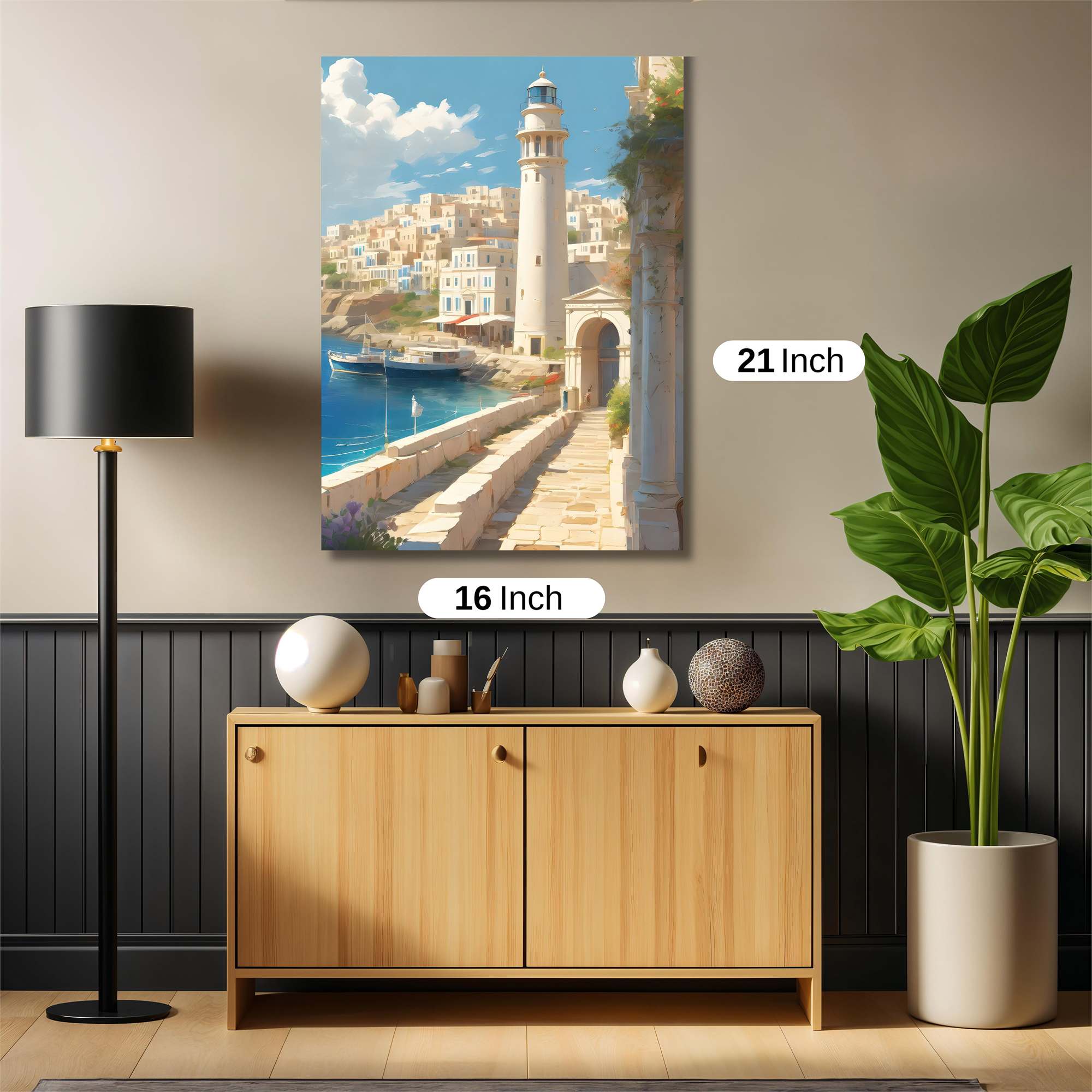 Lighthouse Serenity Safe Wall Magnetic / M