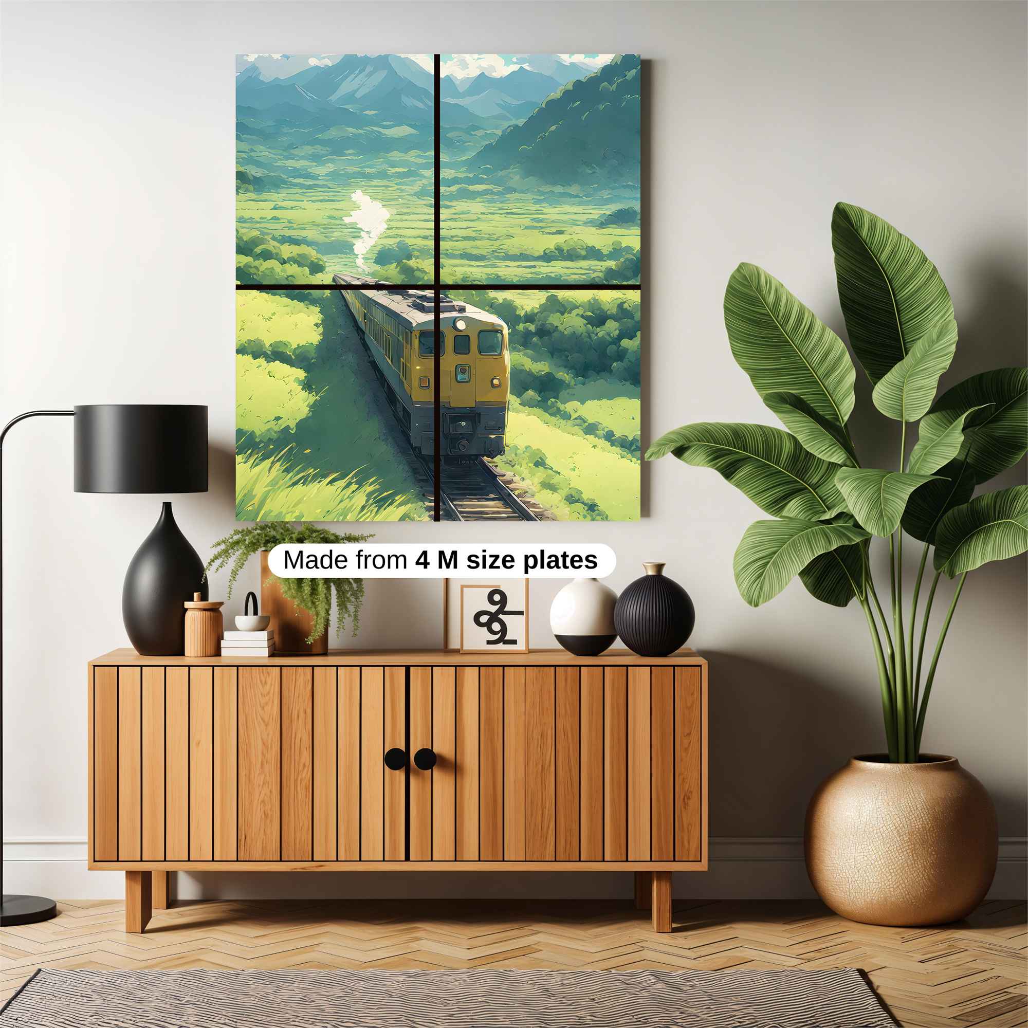 Mountain Serenity Safe Wall Magnetic / M