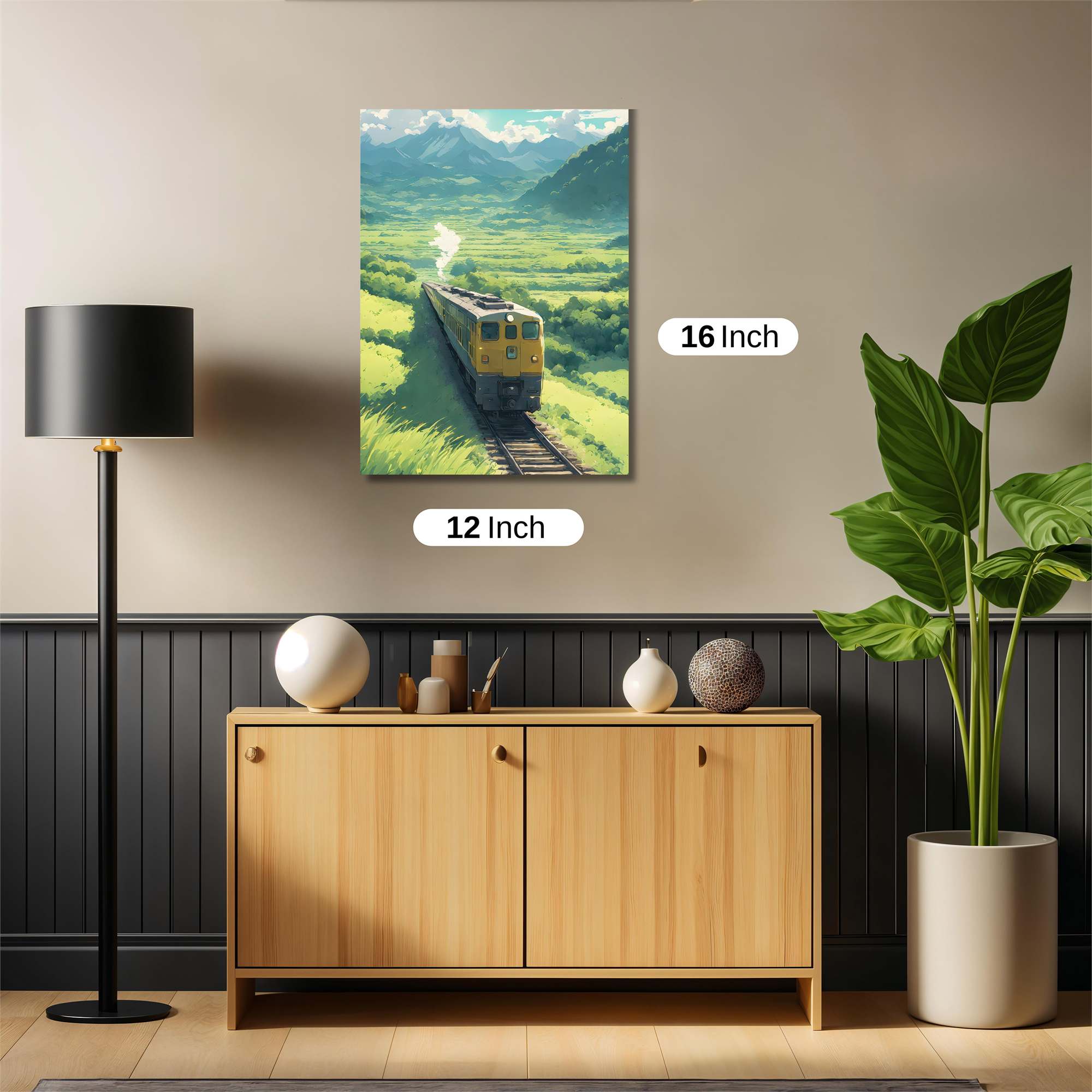 Mountain Serenity Safe Wall Magnetic / M