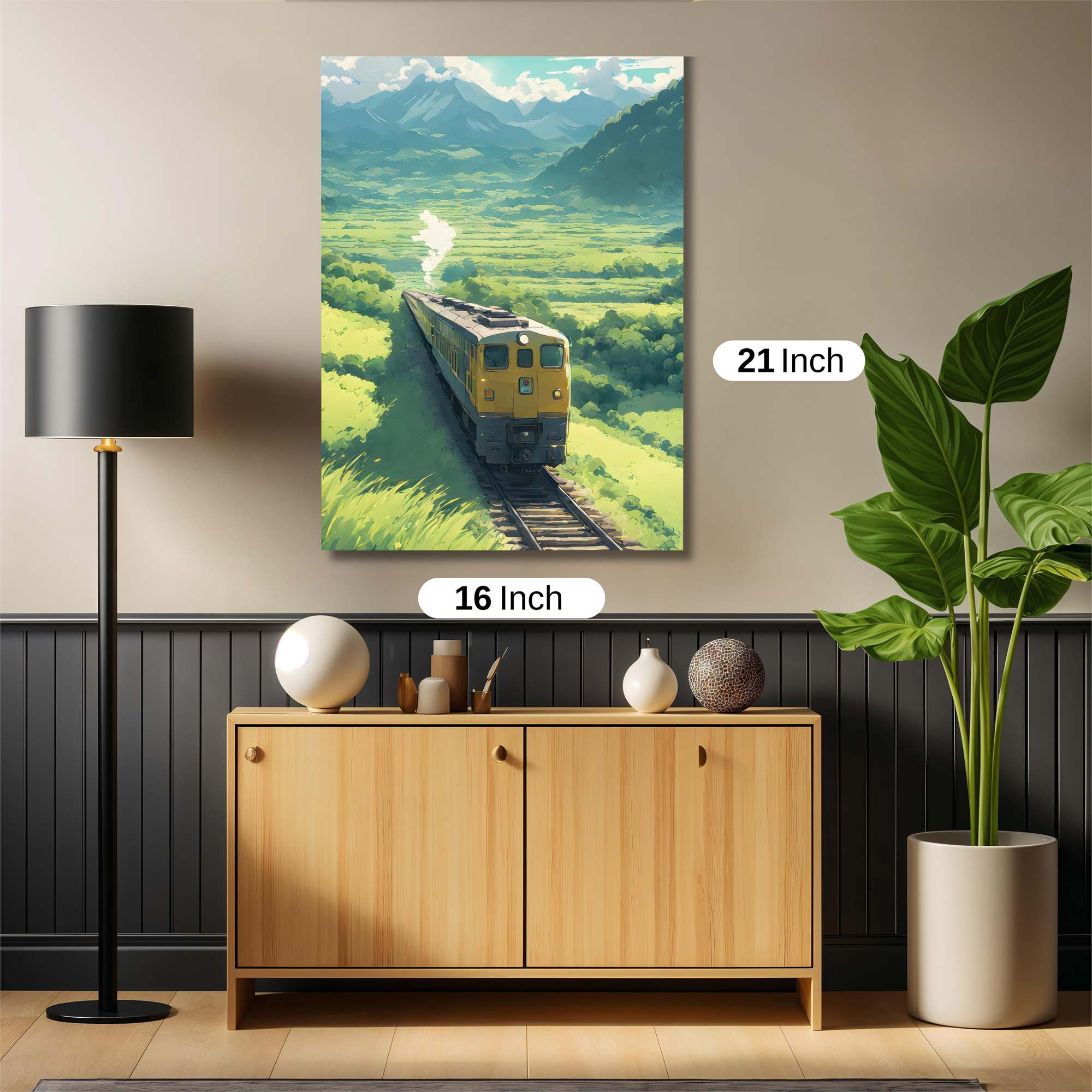 Mountain Serenity Safe Wall Magnetic / M