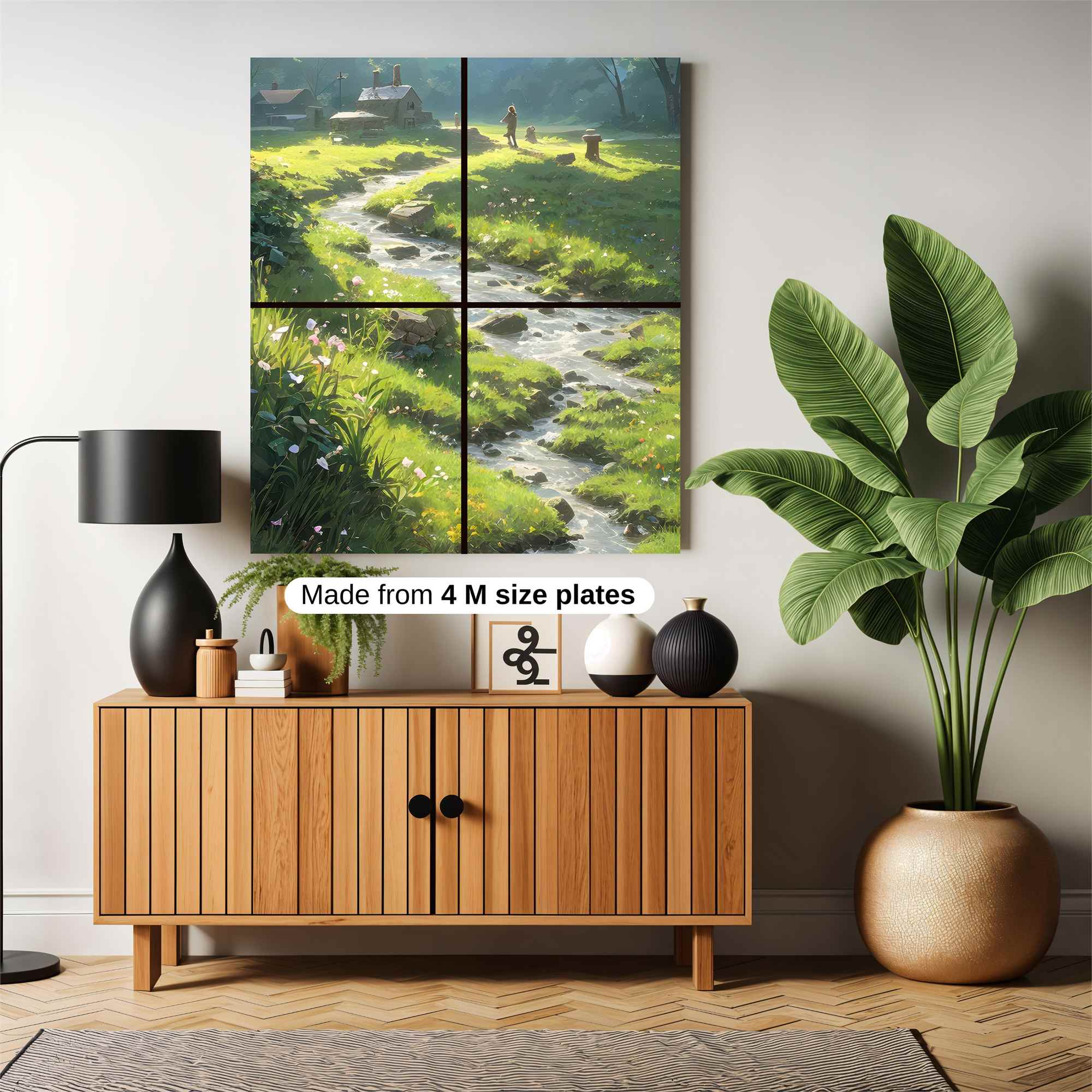 Meadow Serenity Safe Wall Magnetic / M