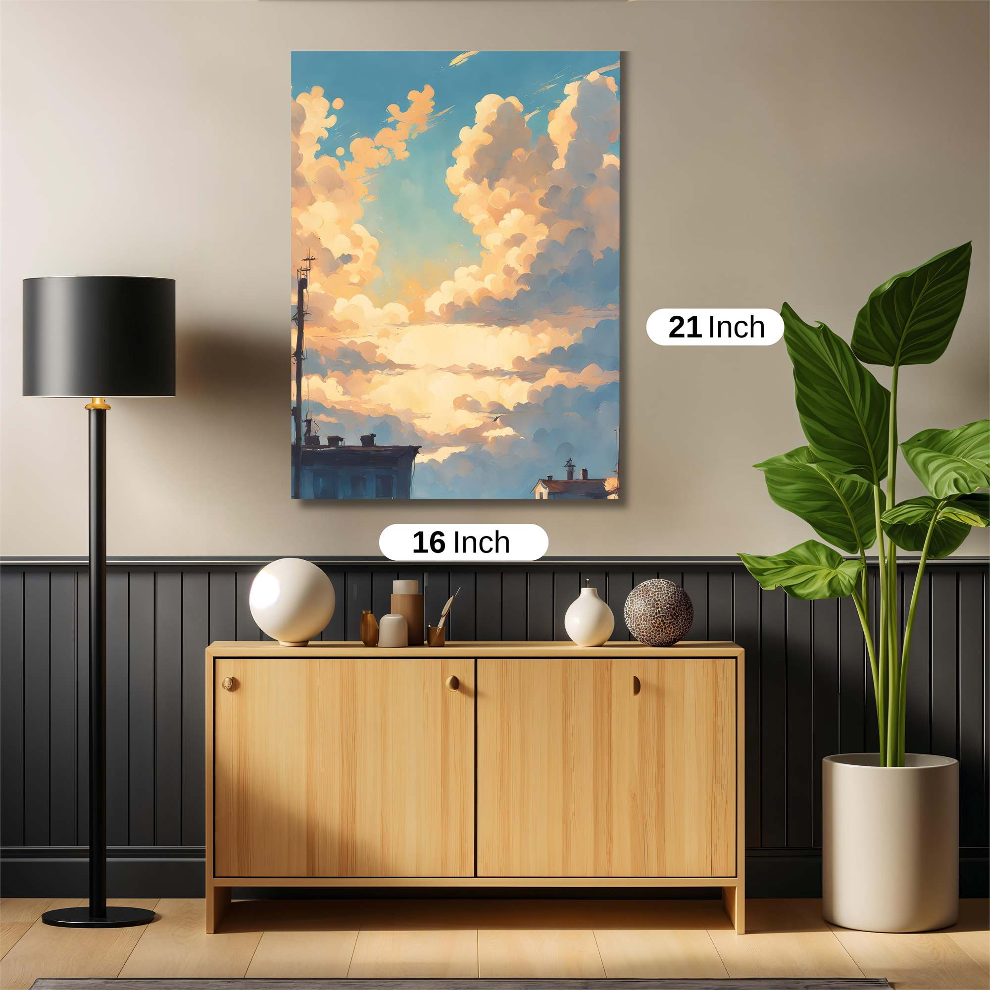 Sunrise Serenity Safe Wall Magnetic / M