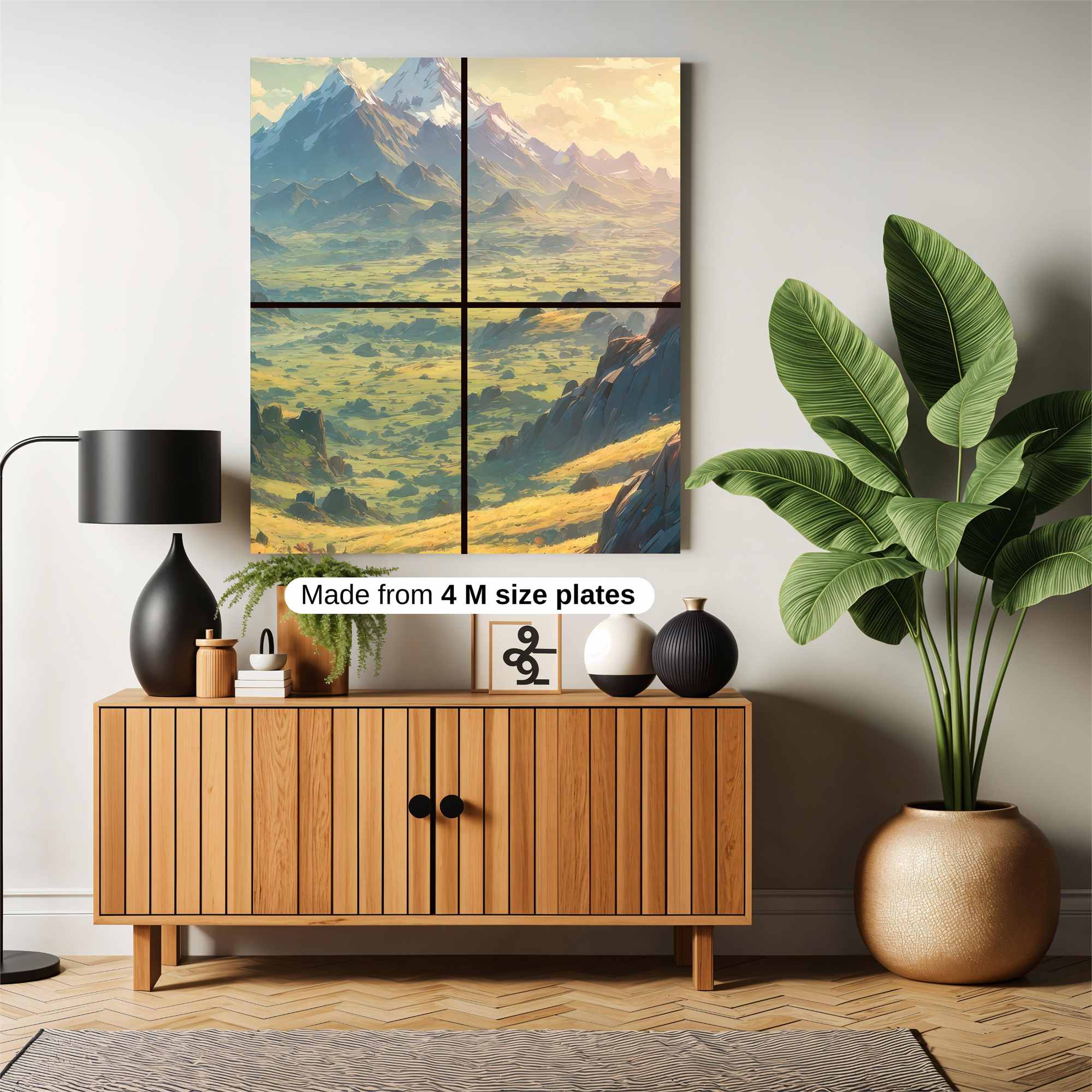 Mountain Serenity Safe Wall Magnetic / M