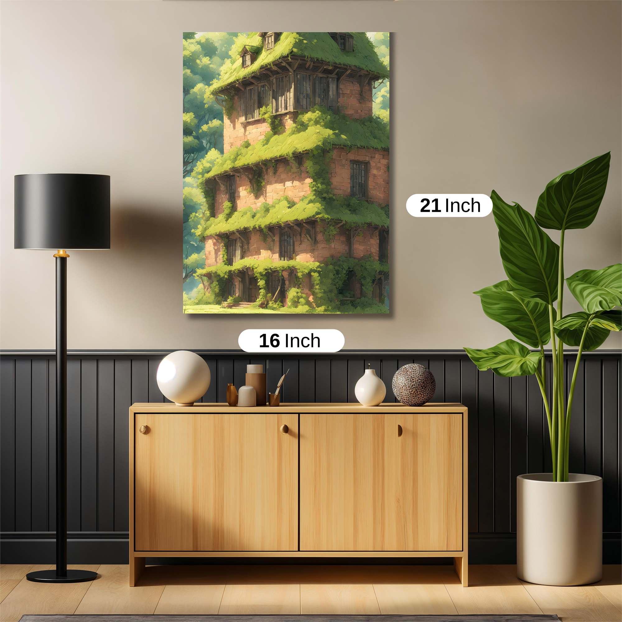 Enchanted Tower Safe Wall Magnetic / M