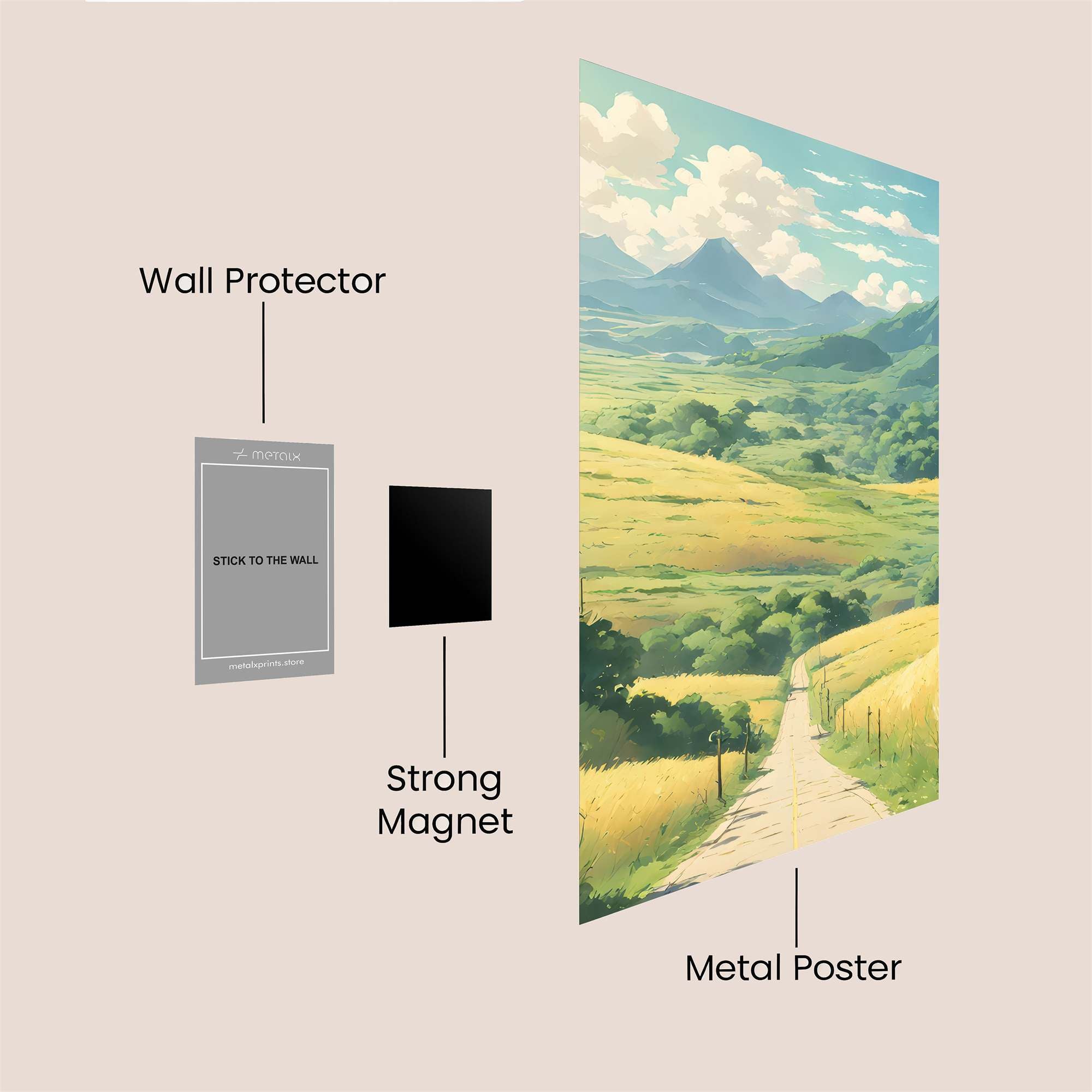 Valley Serenity Safe Wall Magnetic / M