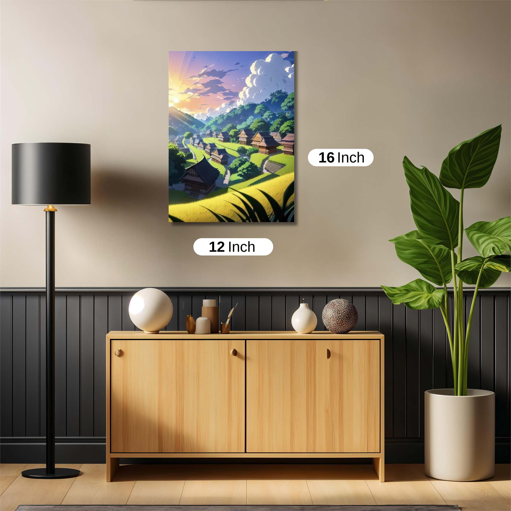 Village Serenity Safe Wall Magnetic / M