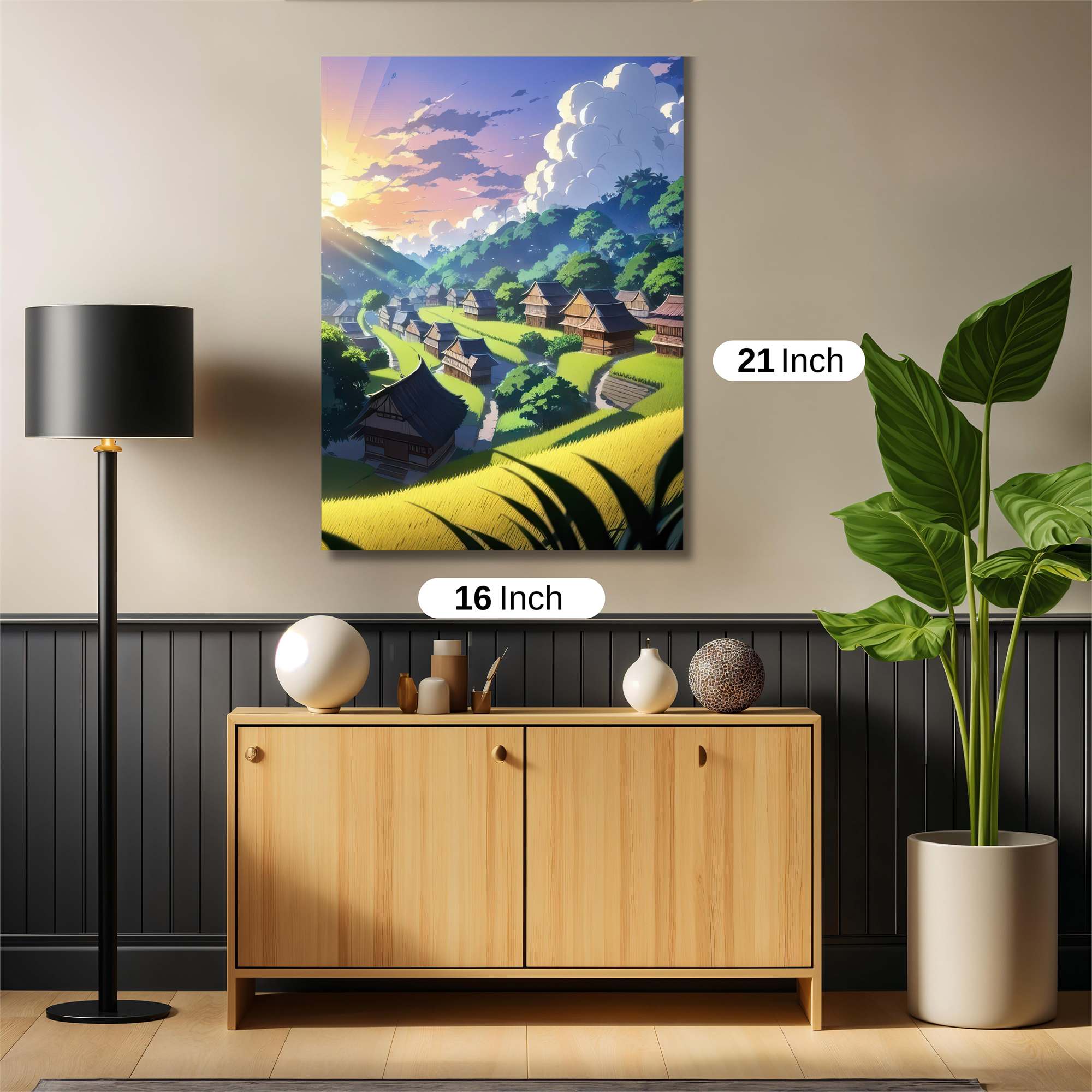 Village Serenity Safe Wall Magnetic / M