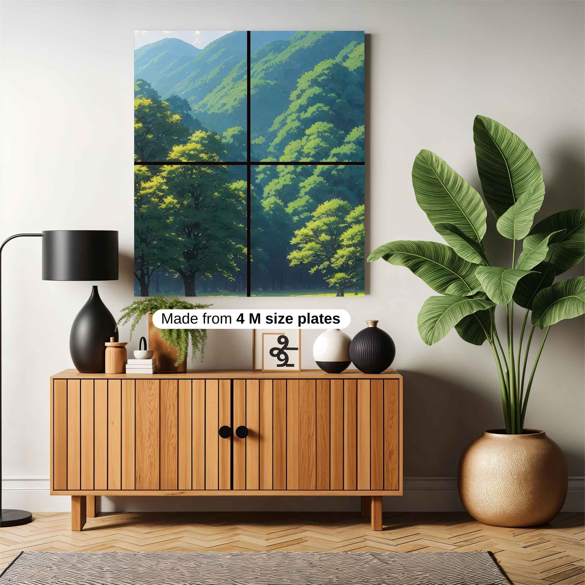 Forest Serenity Safe Wall Magnetic / M