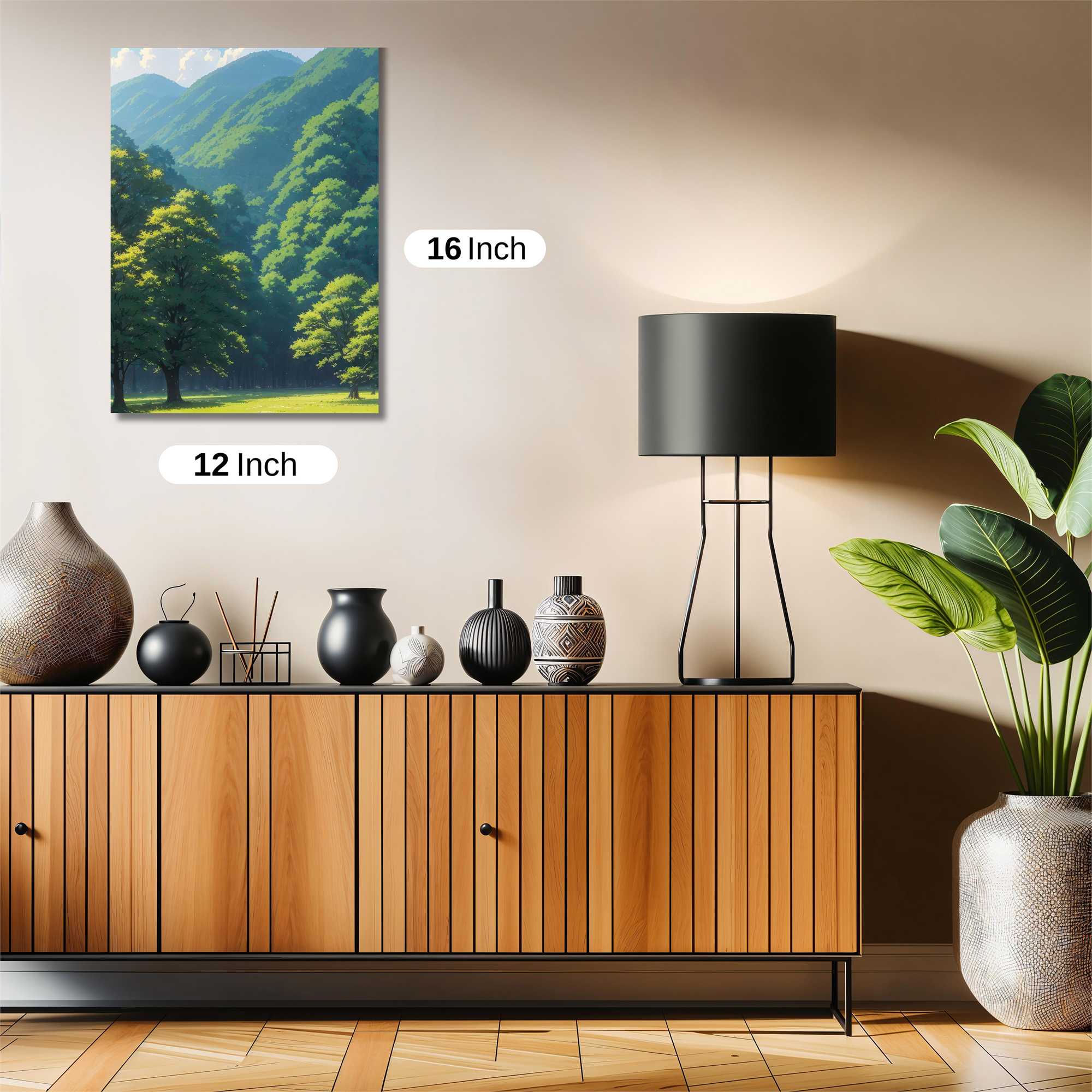 Forest Serenity Safe Wall Magnetic / M