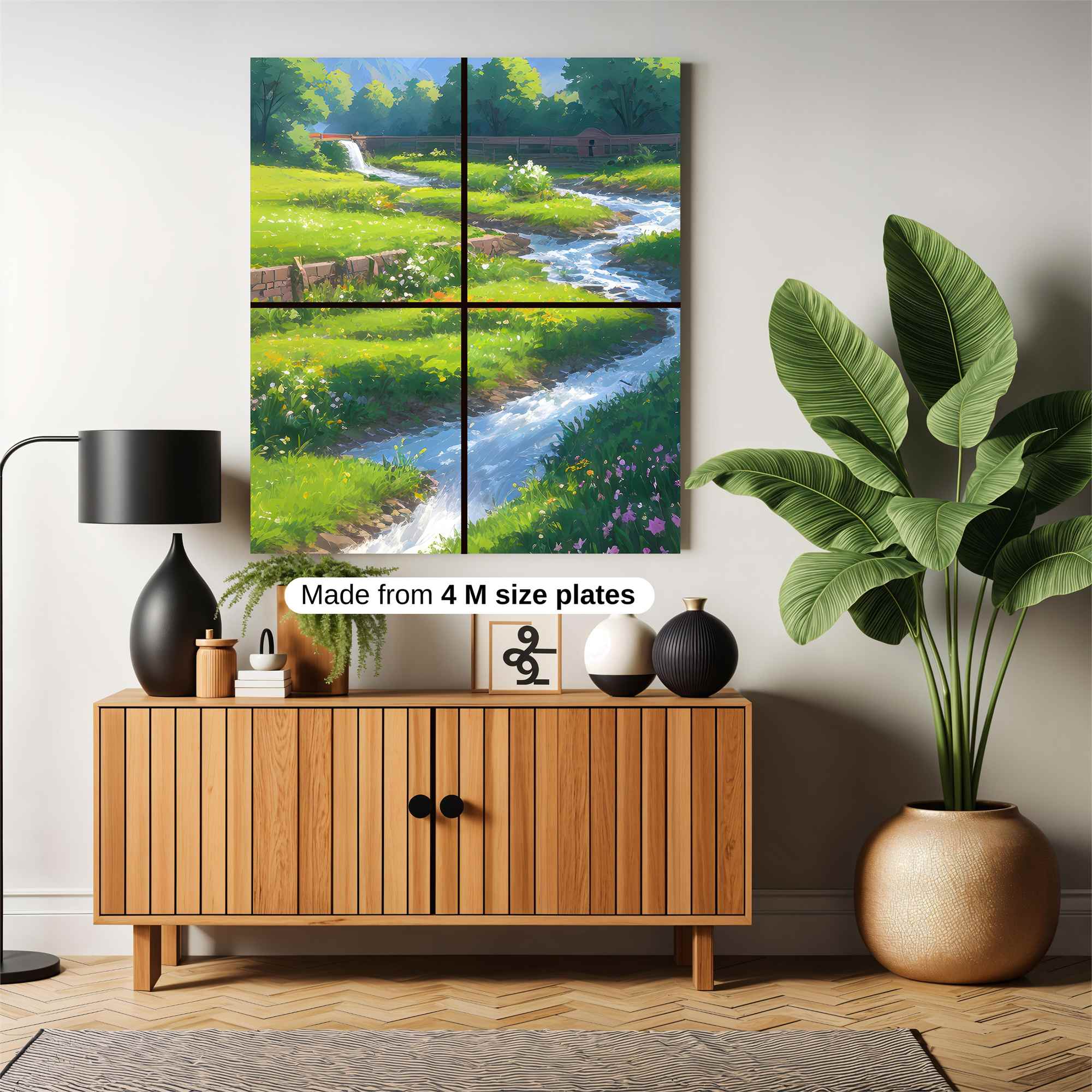 Nature's Serenity Safe Wall Magnetic / M