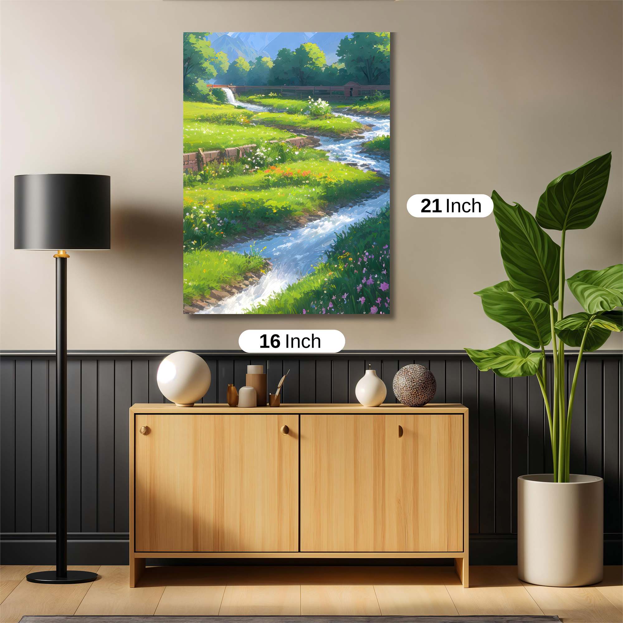 Nature's Serenity Safe Wall Magnetic / M