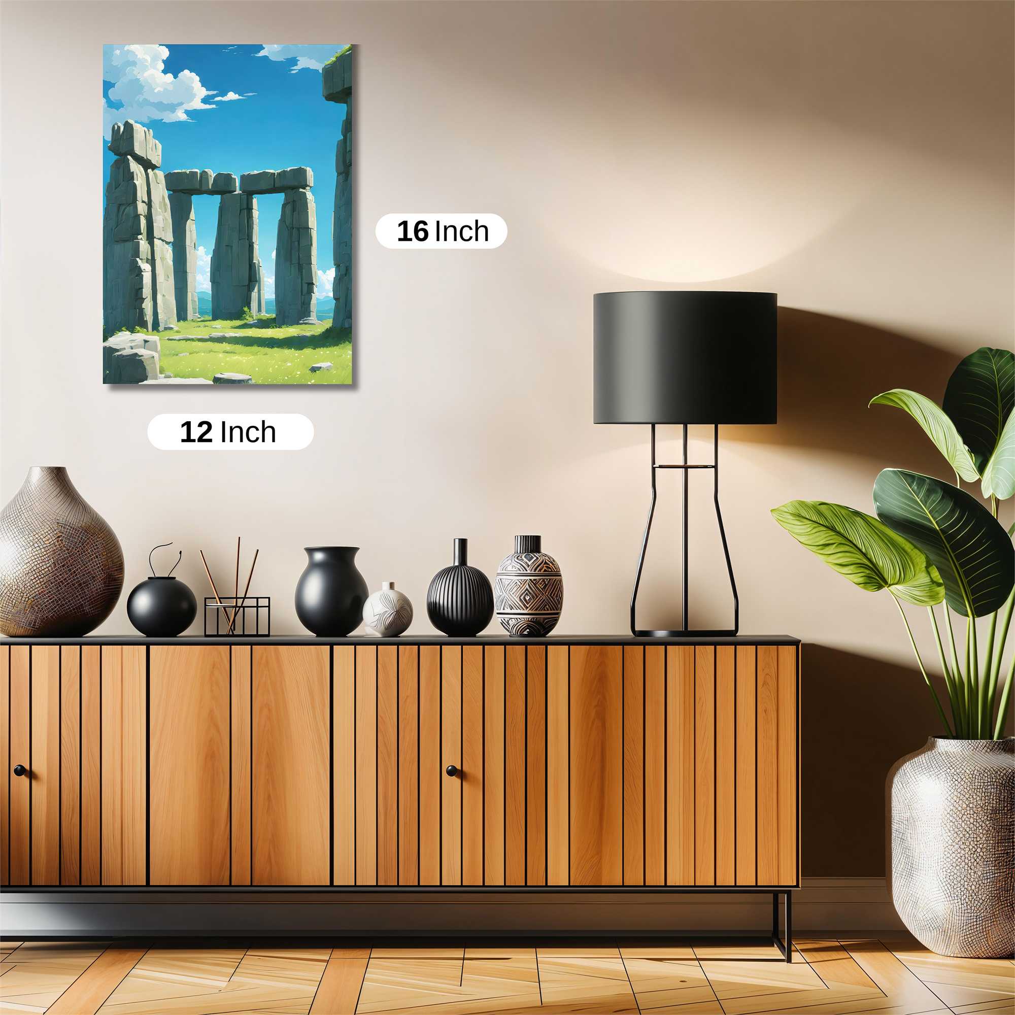 Stonehenge Serenity Safe Wall Magnetic / M