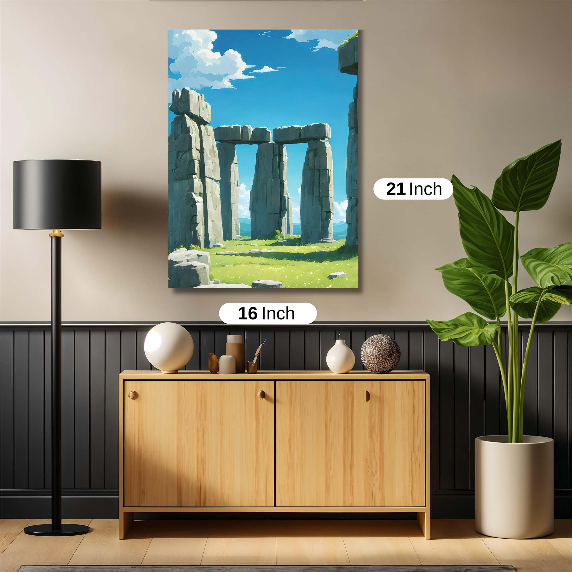 Stonehenge Serenity Safe Wall Magnetic / M