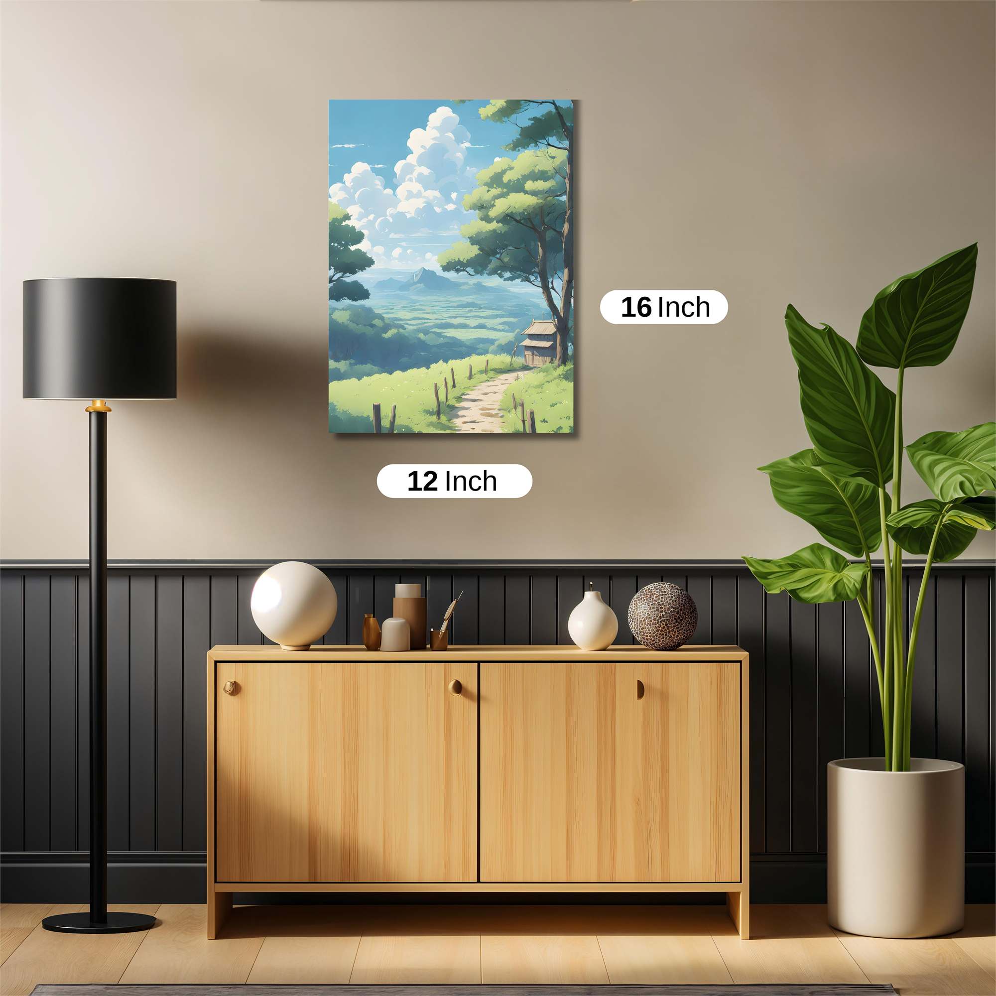 Nature's Serenity Safe Wall Magnetic / M