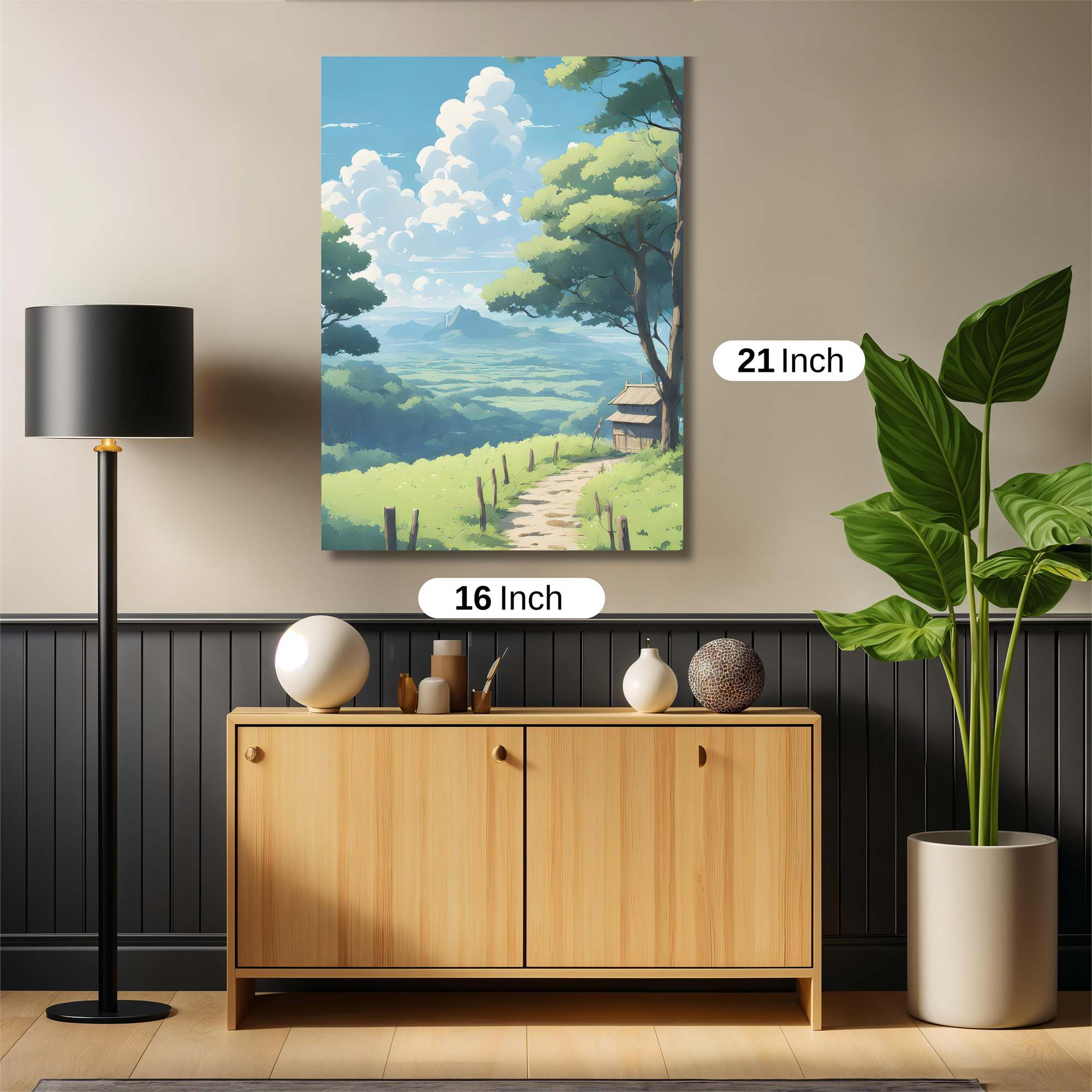 Nature's Serenity Safe Wall Magnetic / M