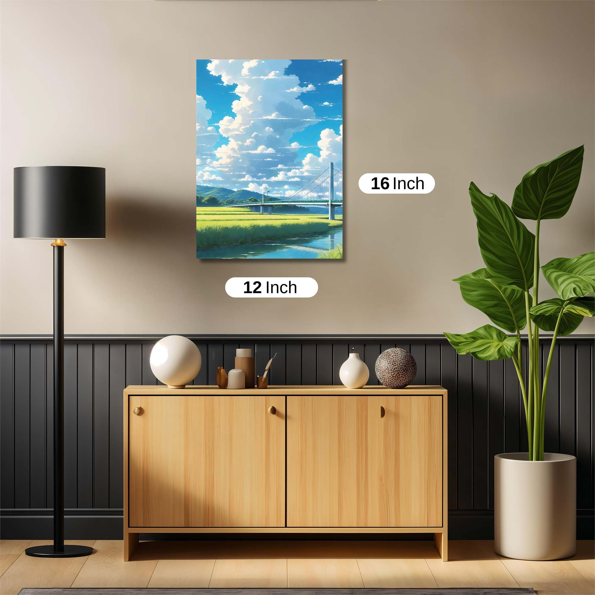 Skyward Serenity Safe Wall Magnetic / M