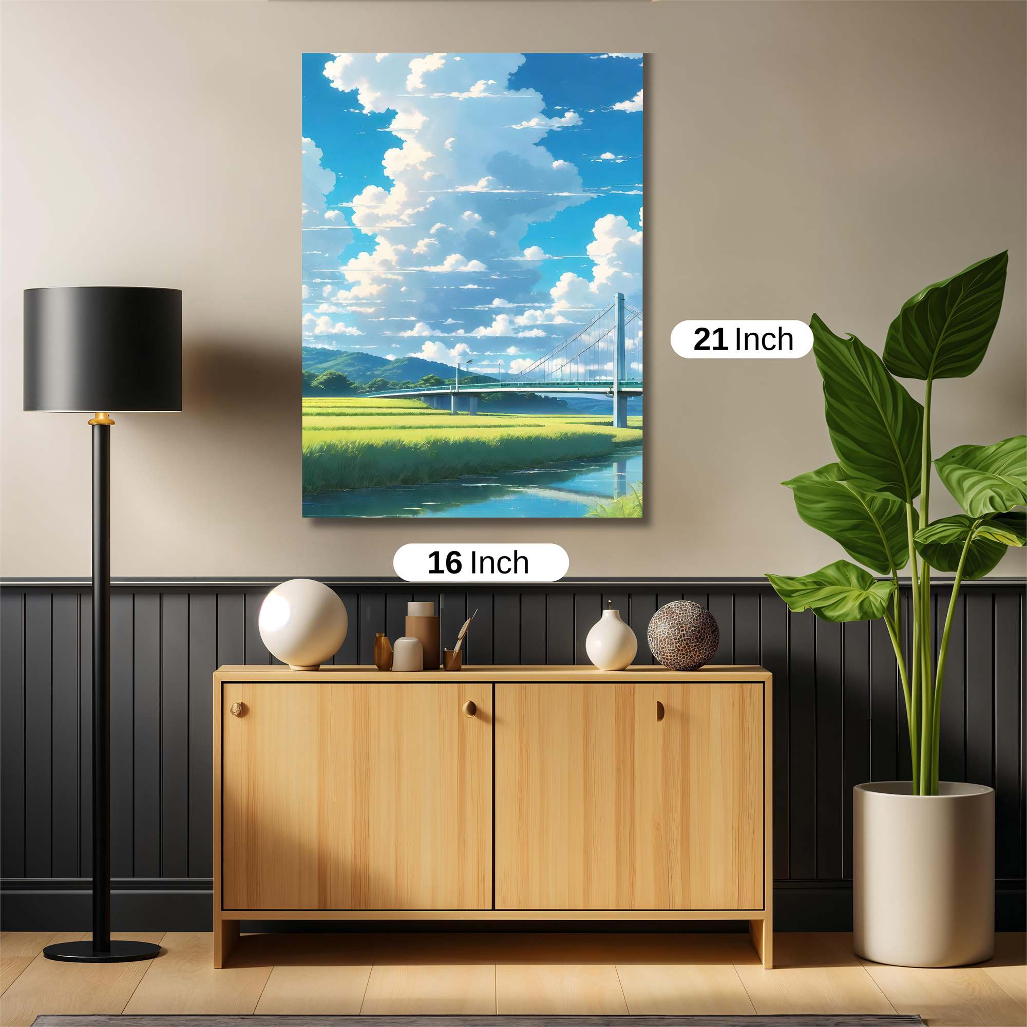 Skyward Serenity Safe Wall Magnetic / M