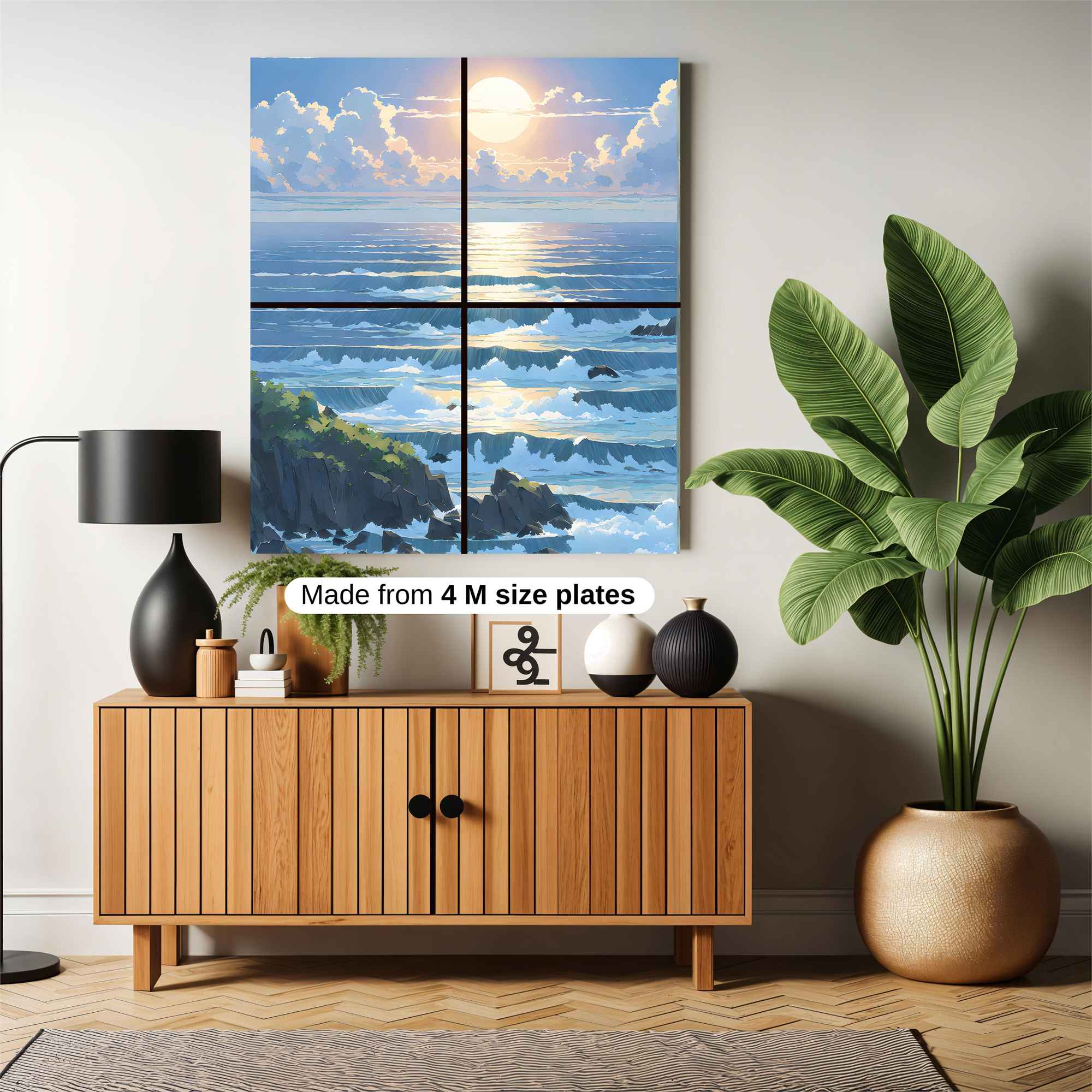 Sunrise Serenity Safe Wall Magnetic / M