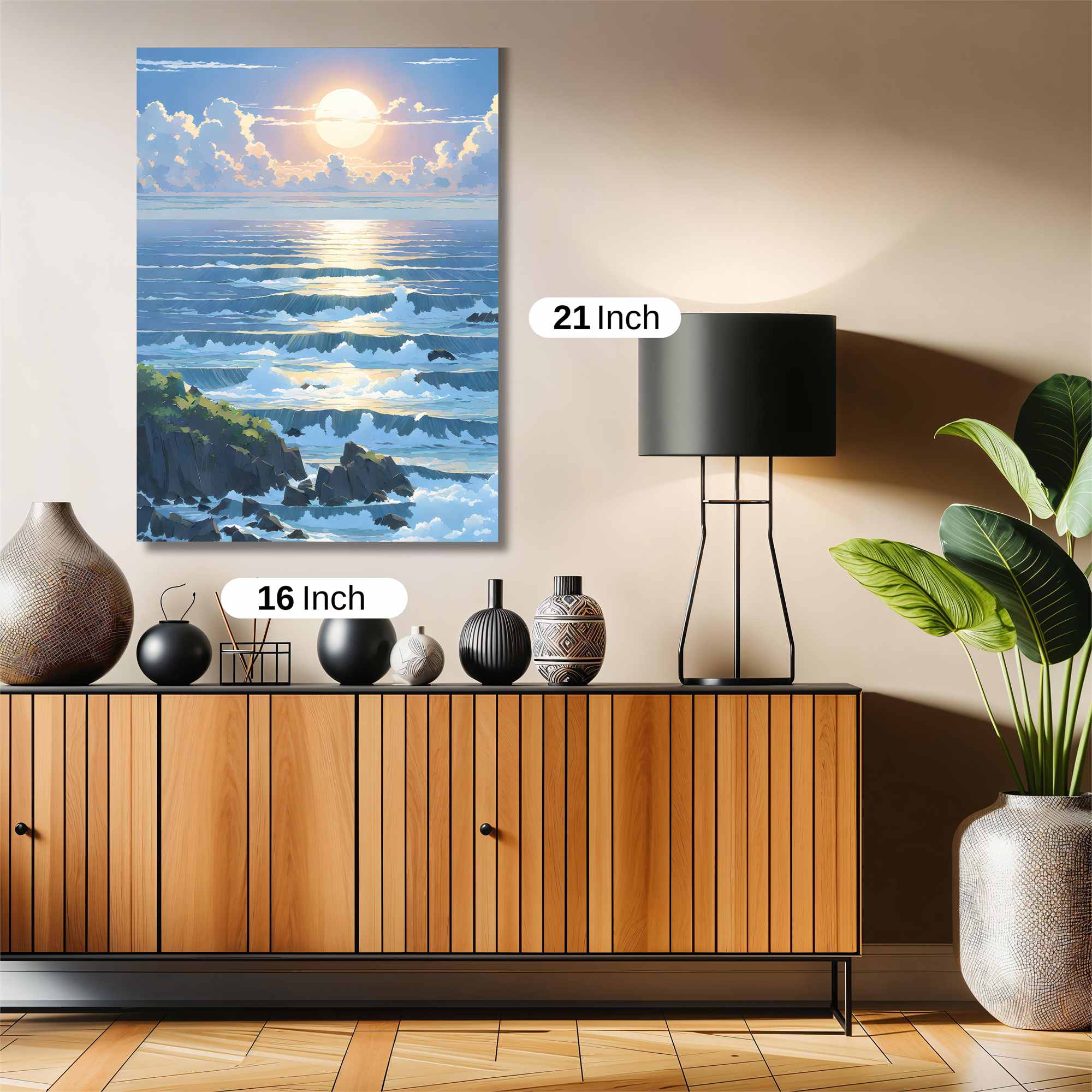 Sunrise Serenity Safe Wall Magnetic / M