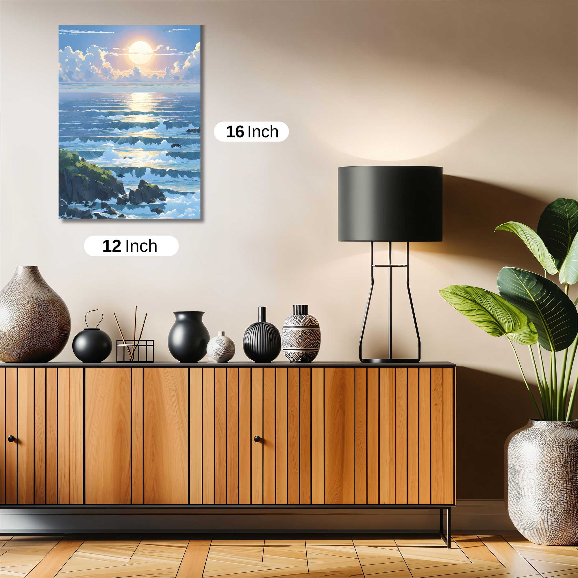 Sunrise Serenity Safe Wall Magnetic / M