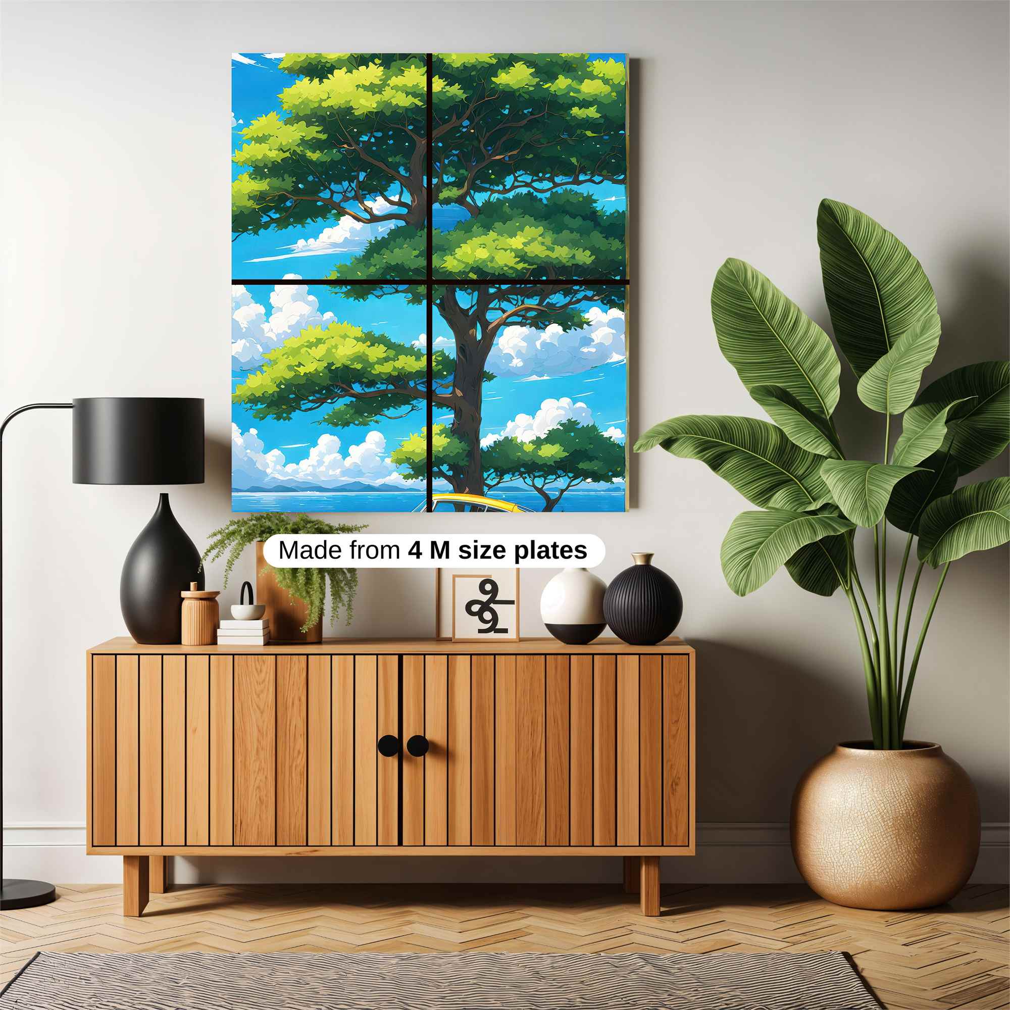 Sunny Serenity Safe Wall Magnetic / M